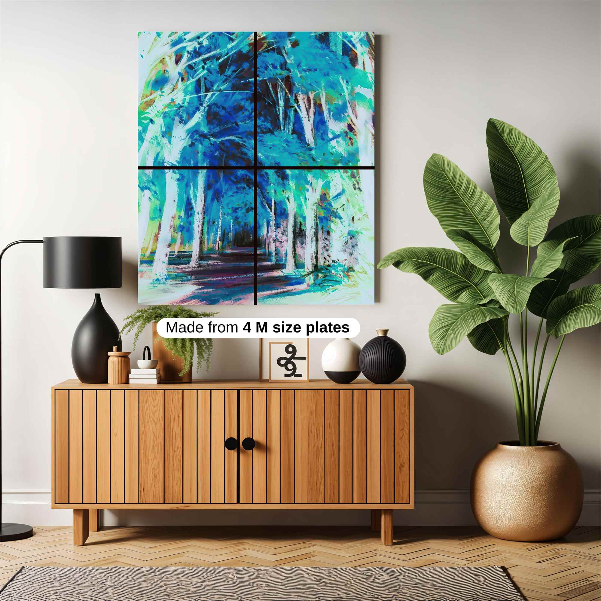 Tree Tunnel Safe Wall Magnetic / M