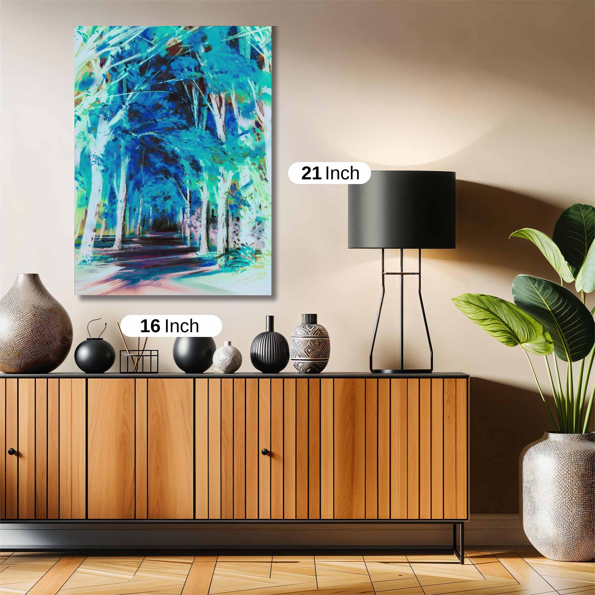 Tree Tunnel Safe Wall Magnetic / M