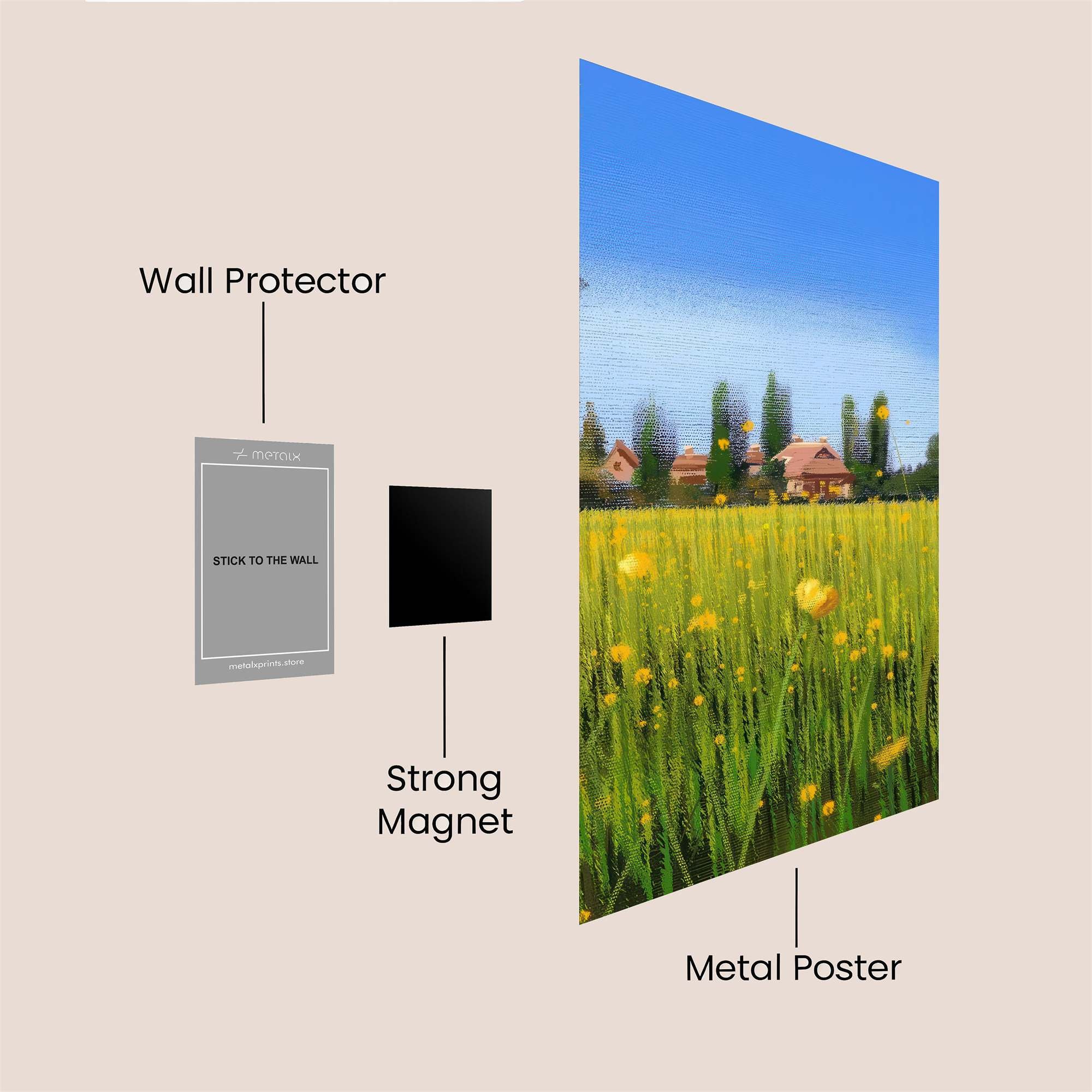 Castle Twilight Safe Wall Magnetic / M