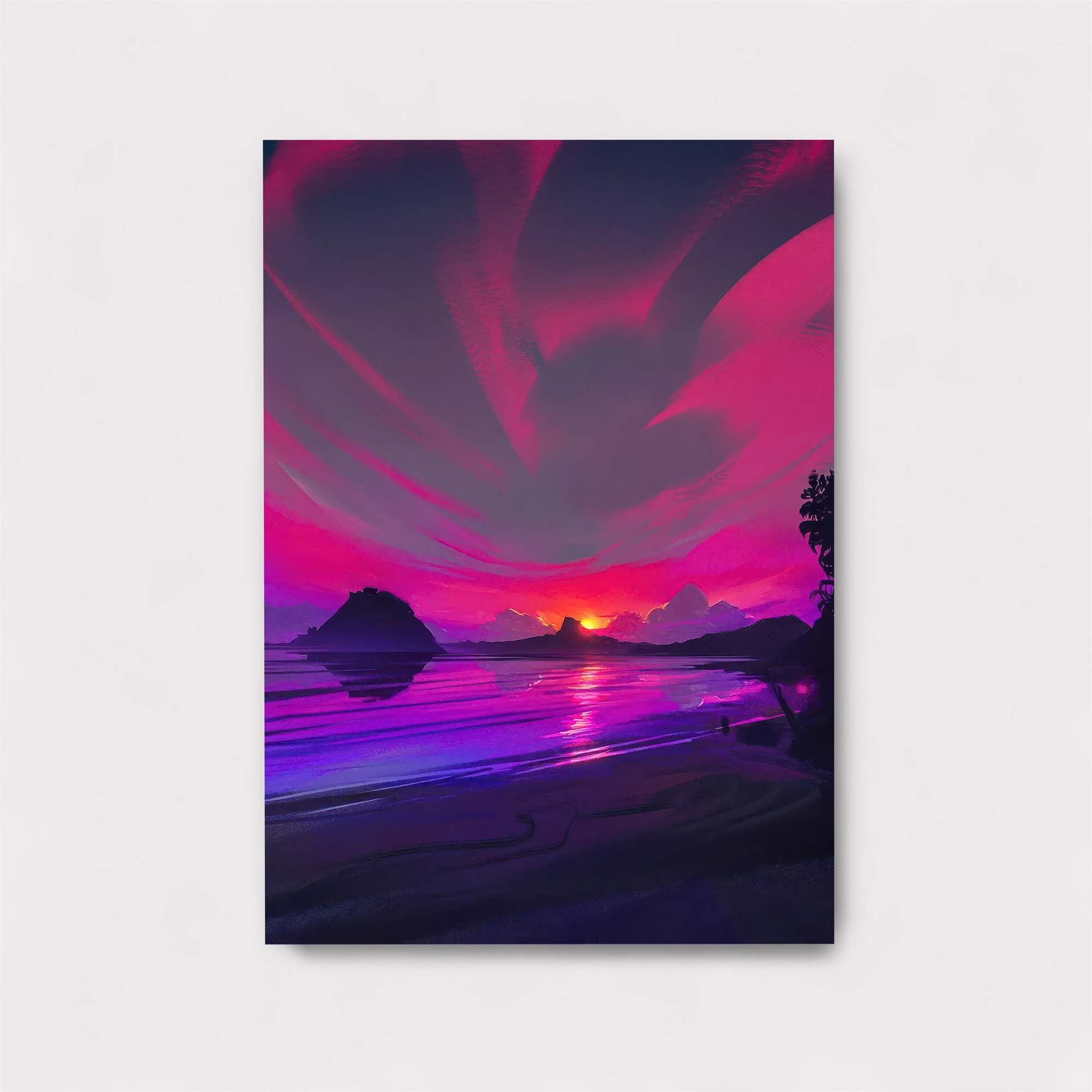 Sunset Serenity Safe Wall Magnetic / M