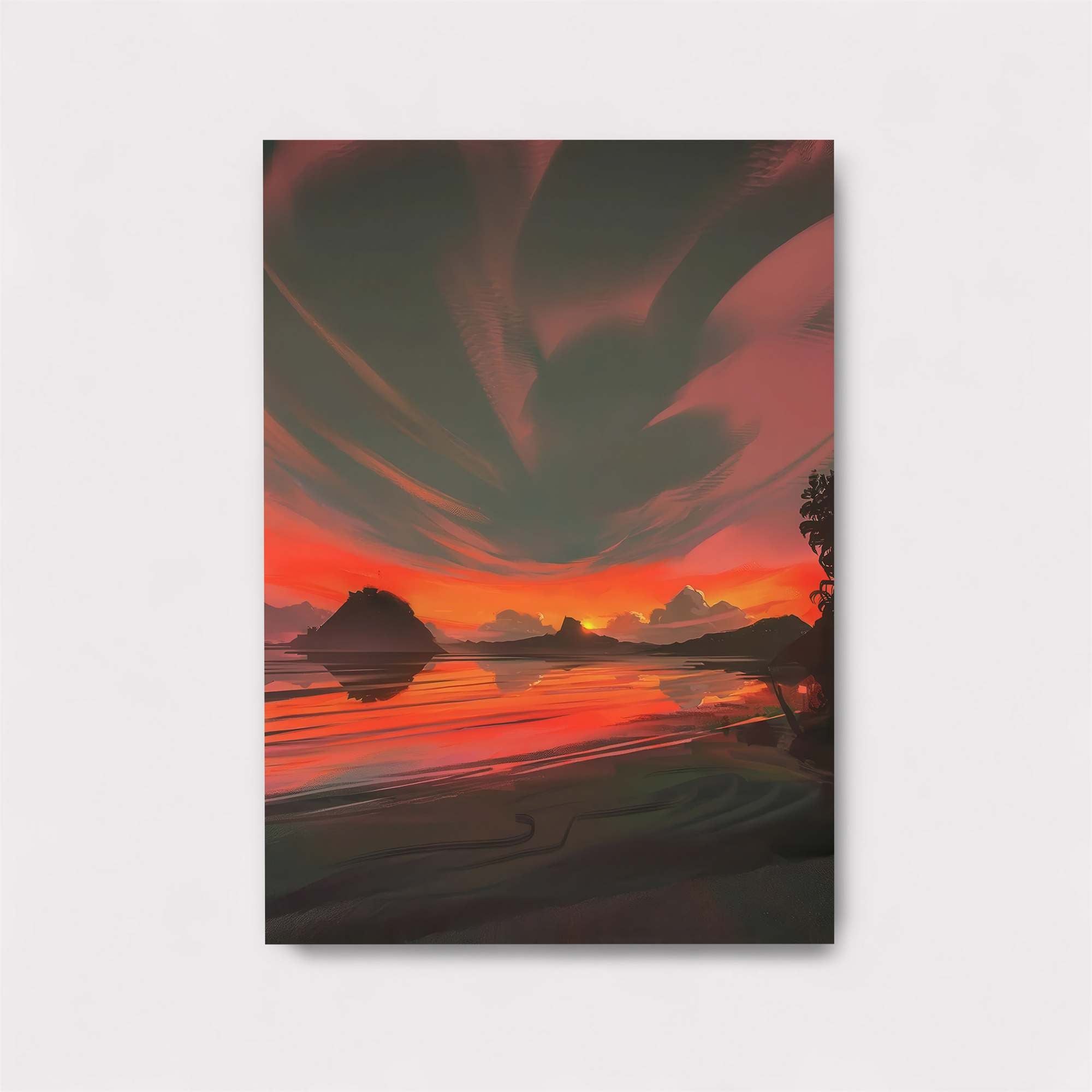 Sunset Serenity Safe Wall Magnetic / M