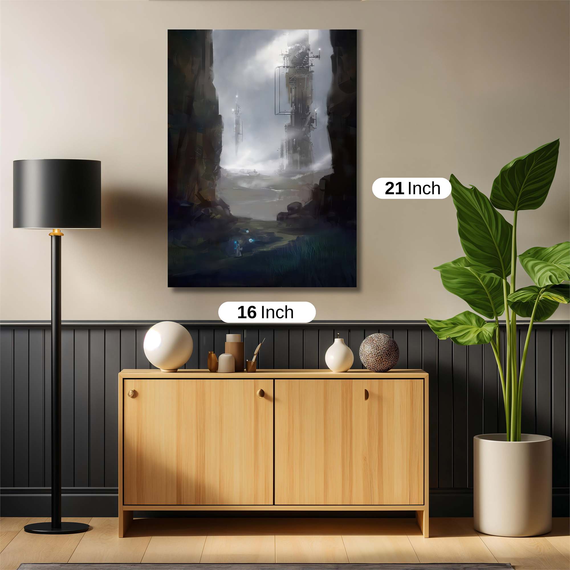 Tower Gloom Safe Wall Magnetic / M