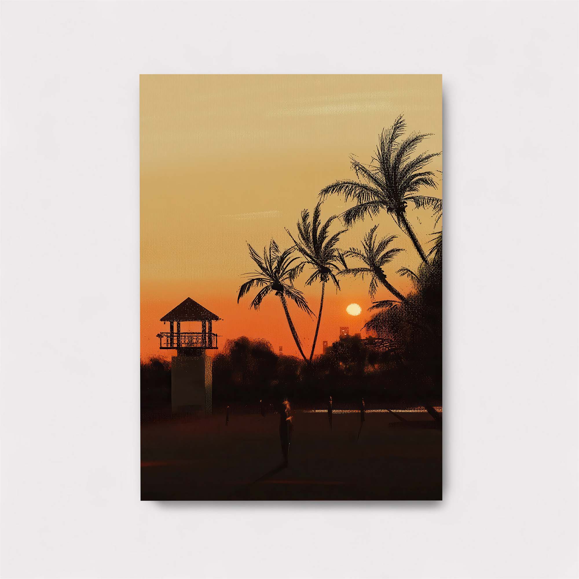 Sunset Serenity Safe Wall Magnetic / M