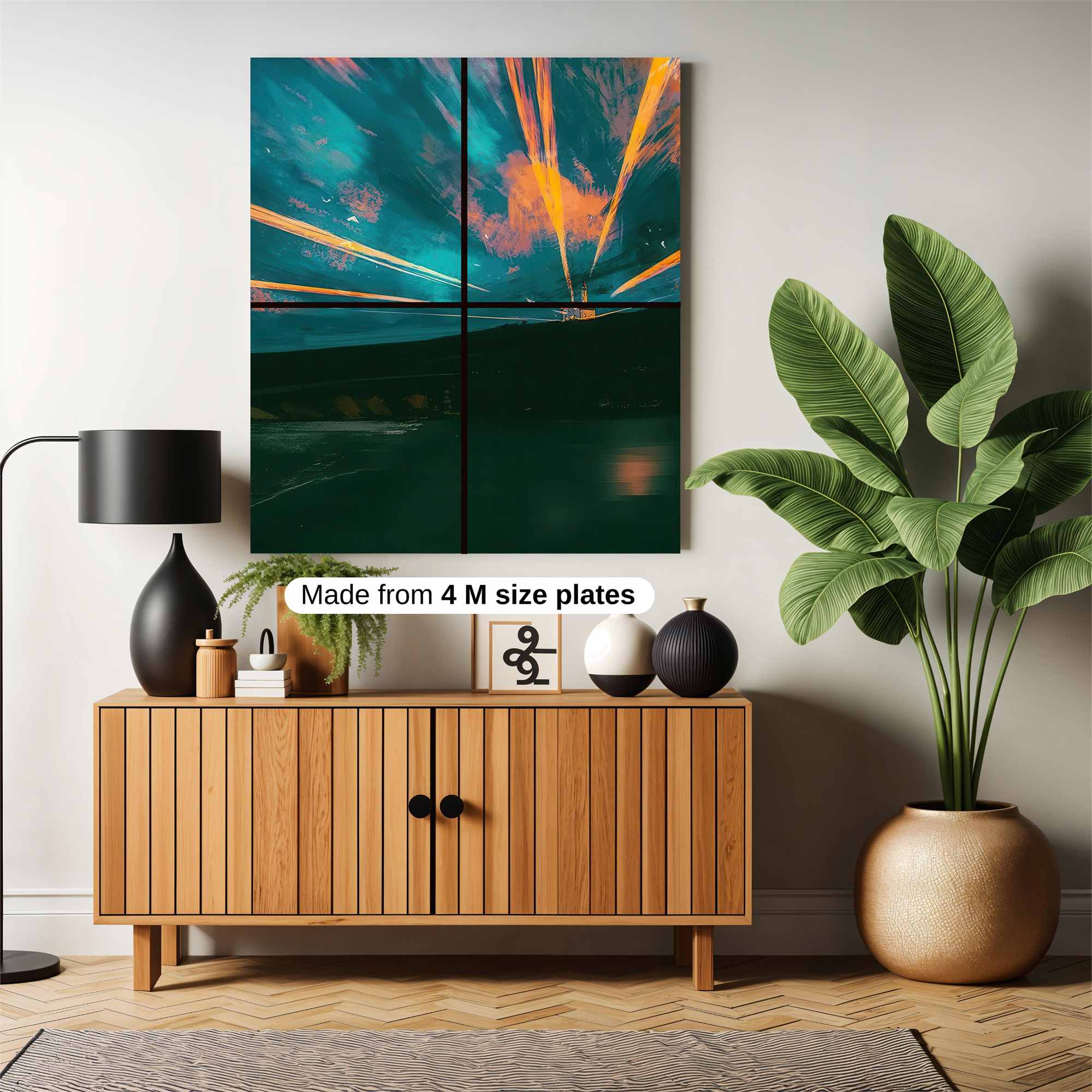 Moonlit Tranquility Safe Wall Magnetic / M