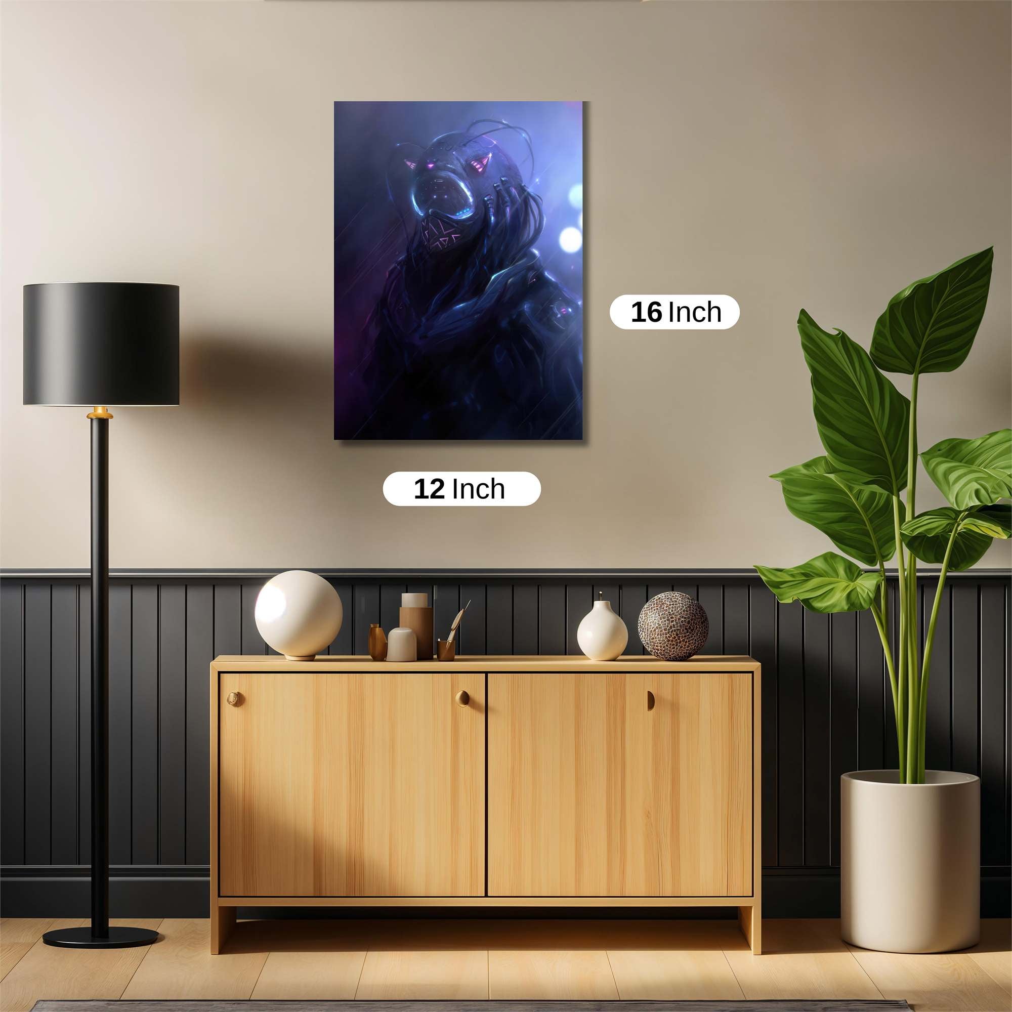 Cyberpunk Gloom Safe Wall Magnetic / M