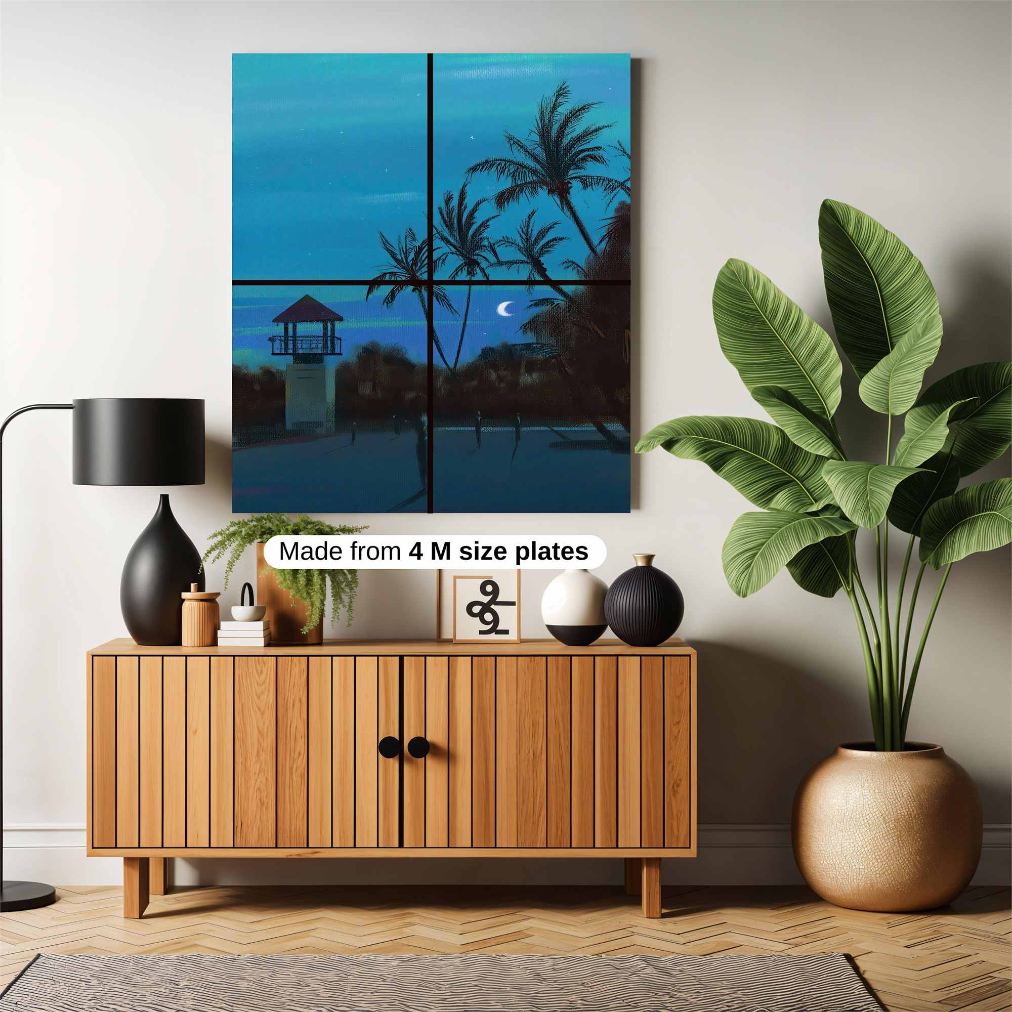 Moonlit Serenity Safe Wall Magnetic / M