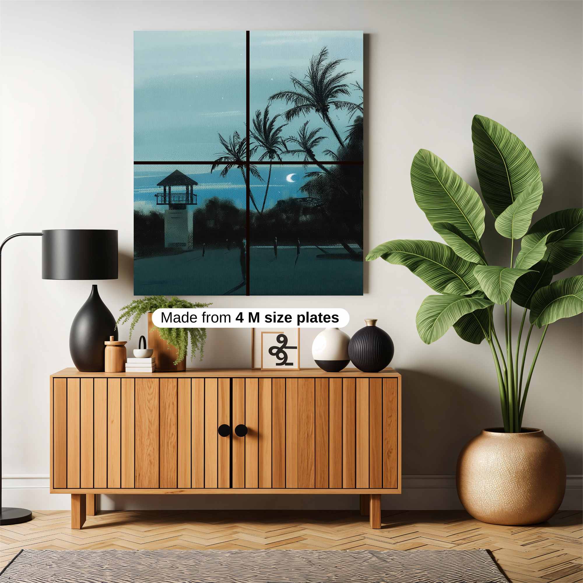 Moonlit Escape Safe Wall Magnetic / M