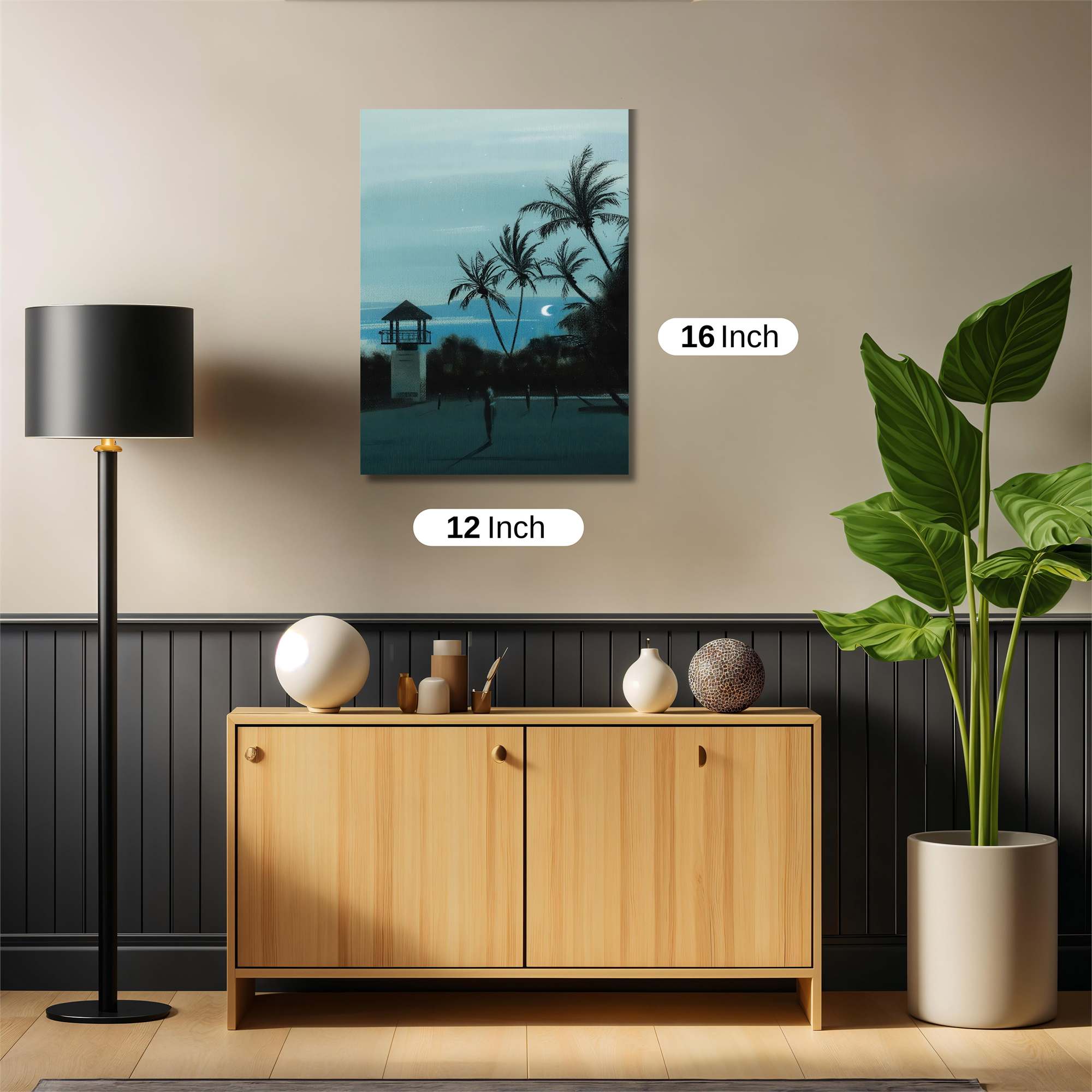 Moonlit Escape Safe Wall Magnetic / M