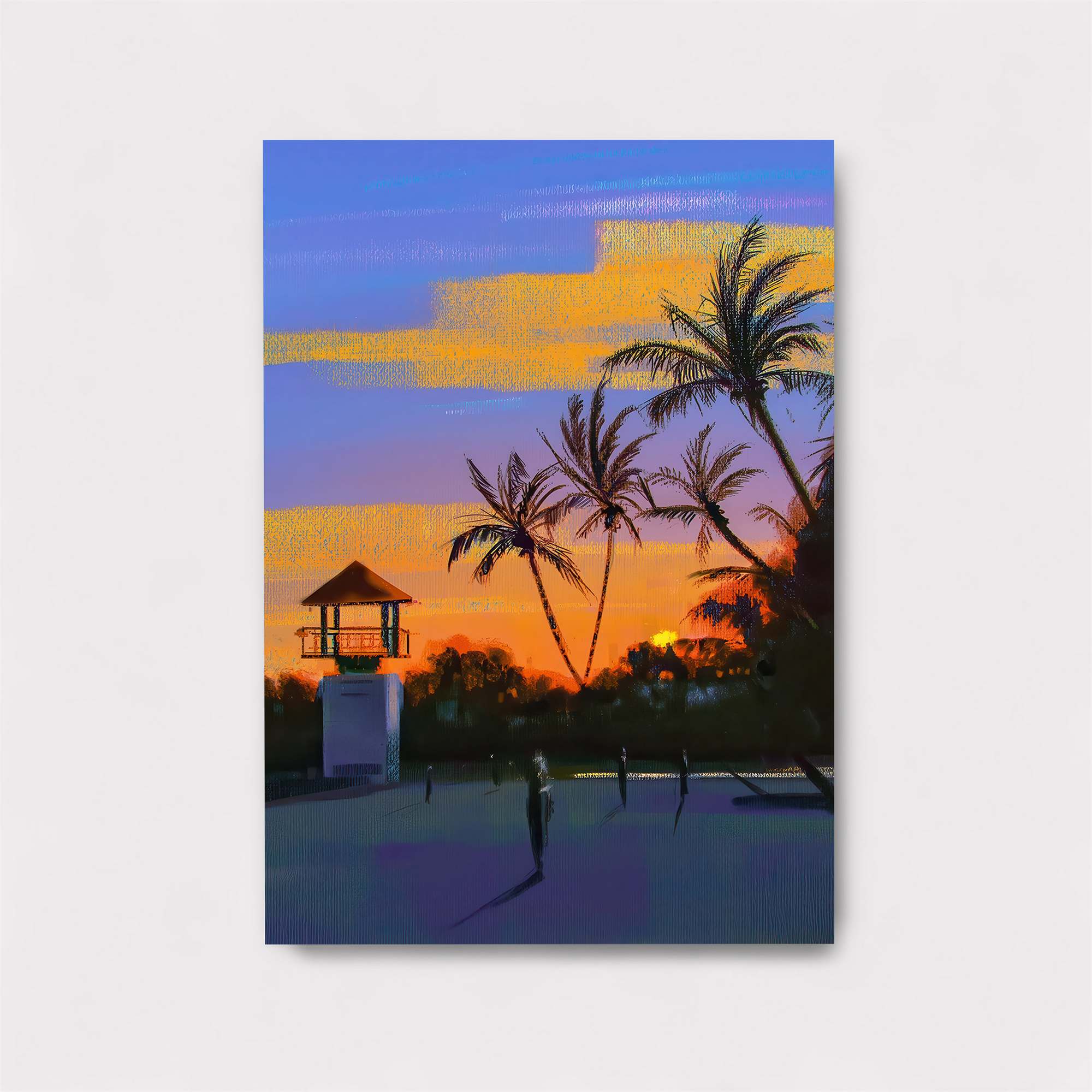 Sunset Serenity Safe Wall Magnetic / M