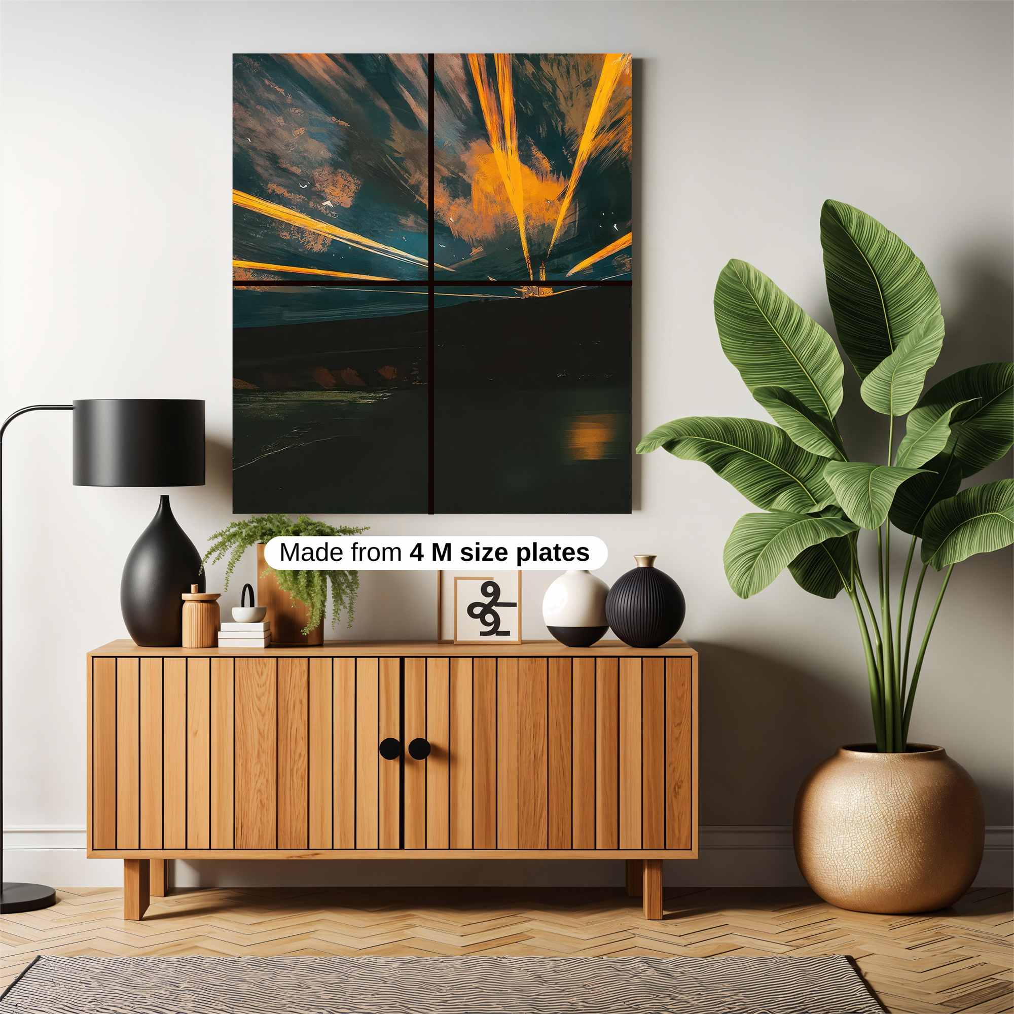 Sunset Serenity Safe Wall Magnetic / M