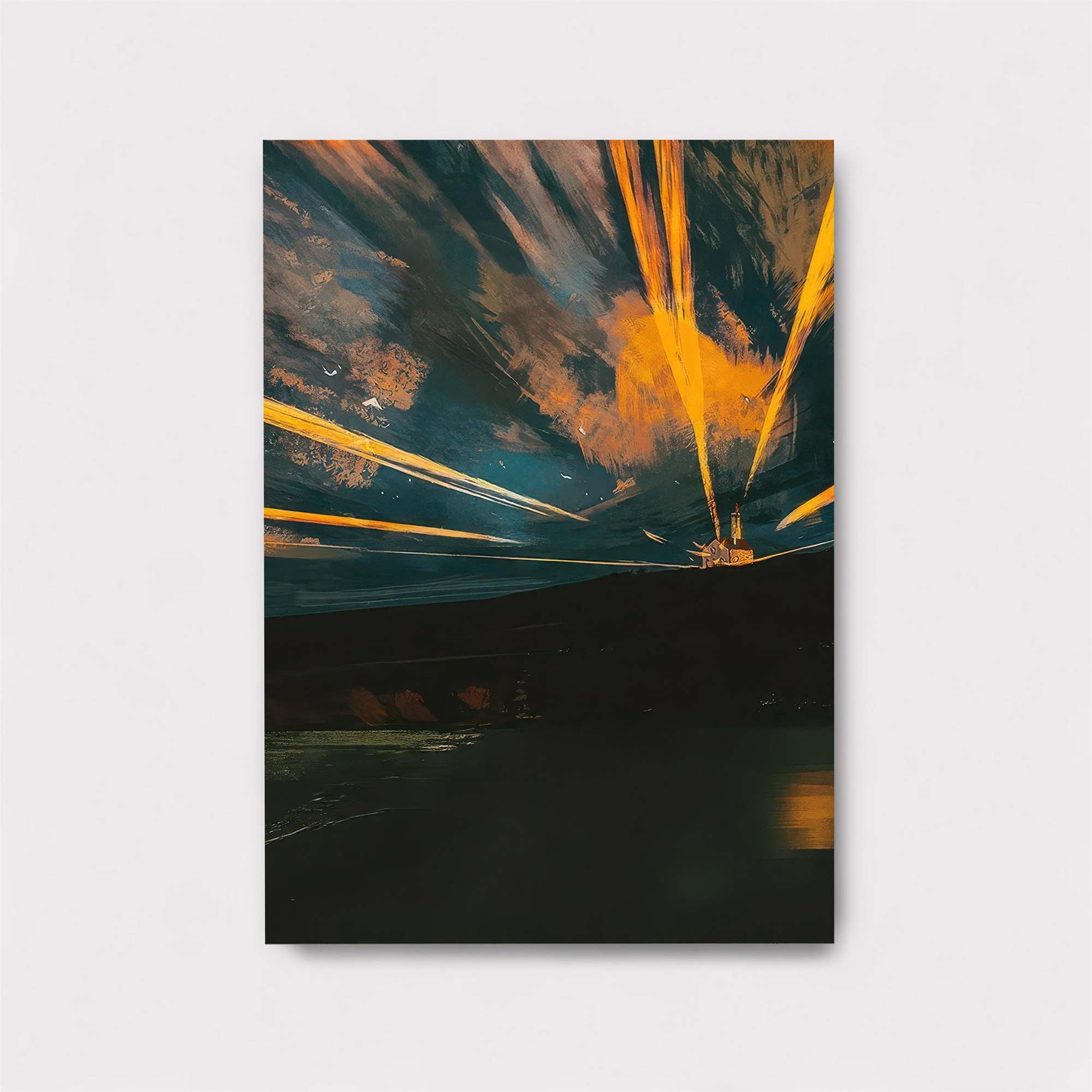 Sunset Serenity Safe Wall Magnetic / M