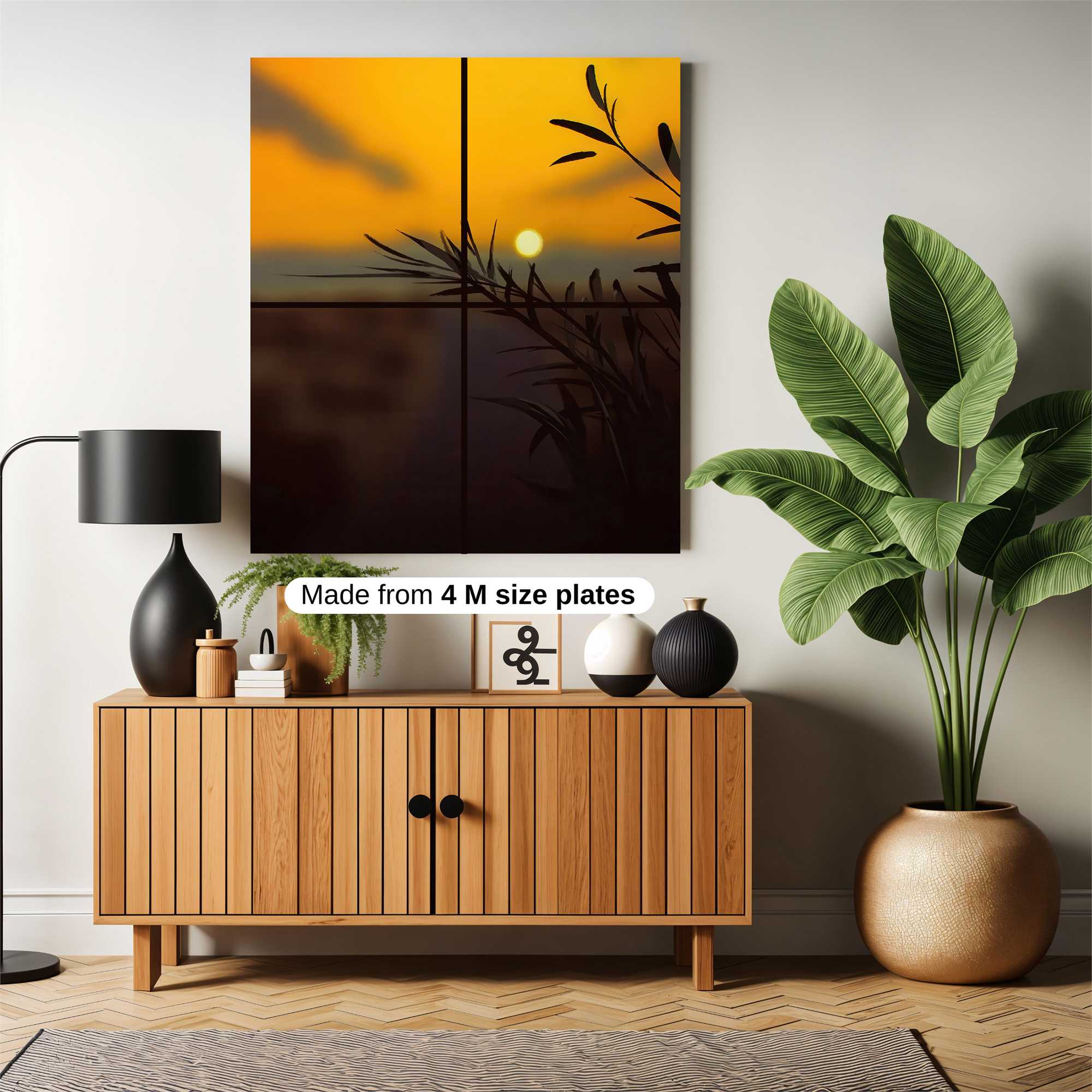 Sunset Serenity Safe Wall Magnetic / M