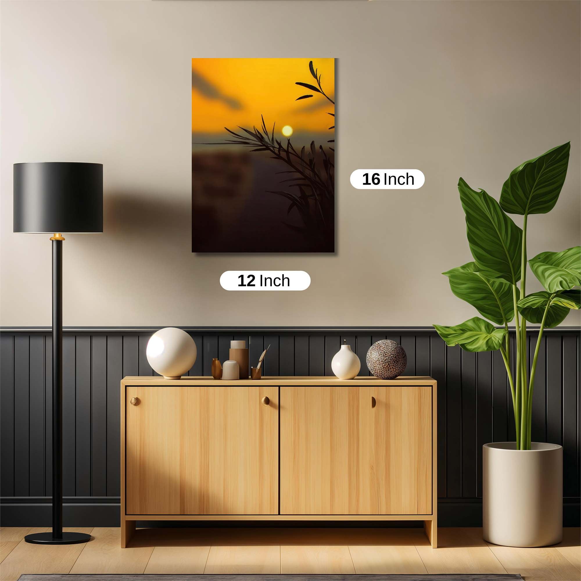 Sunset Serenity Safe Wall Magnetic / M