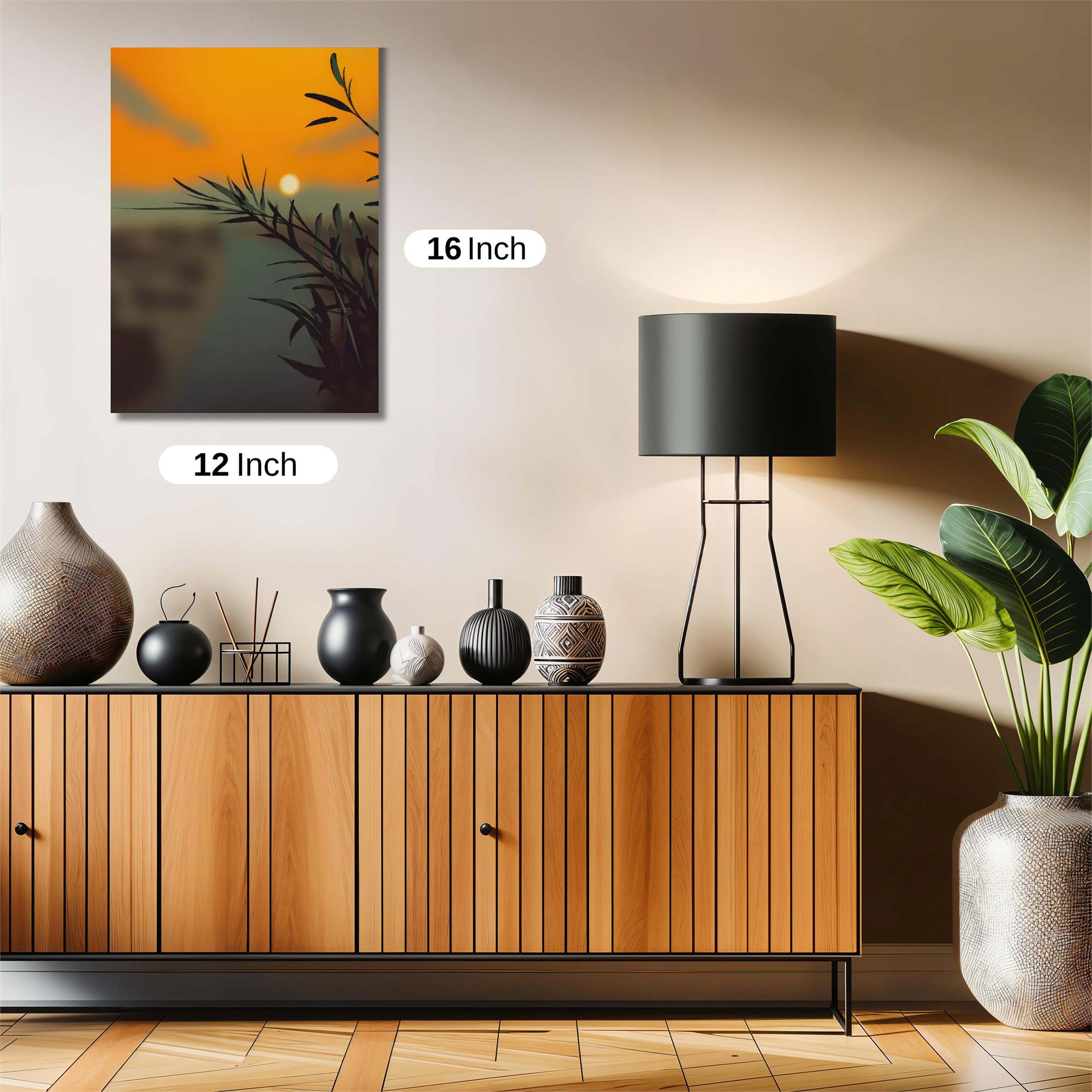 Sunset Serenity Safe Wall Magnetic / M