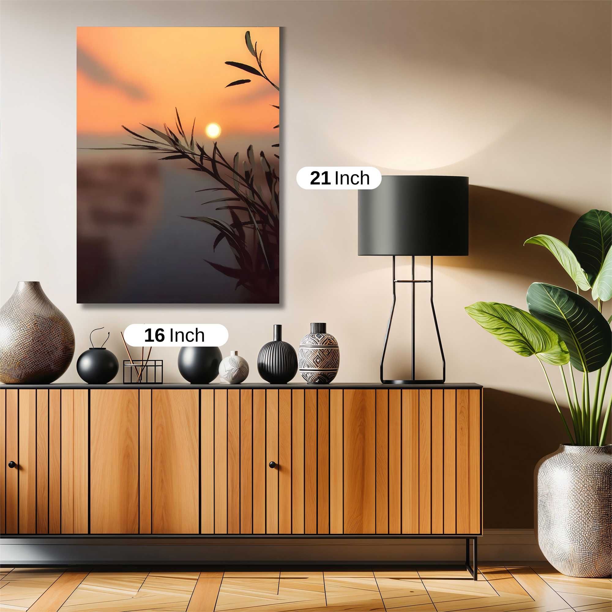 Sunset Serenity Safe Wall Magnetic / M