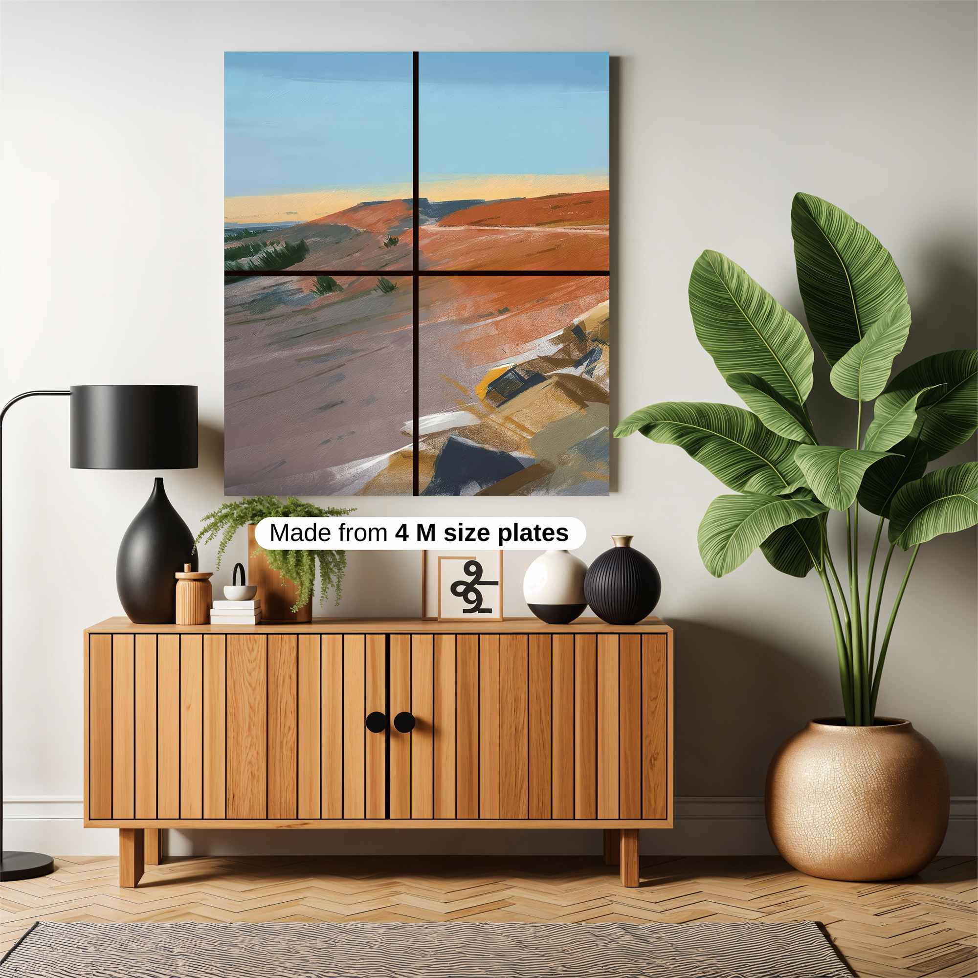 Sunset Serenity Safe Wall Magnetic / M