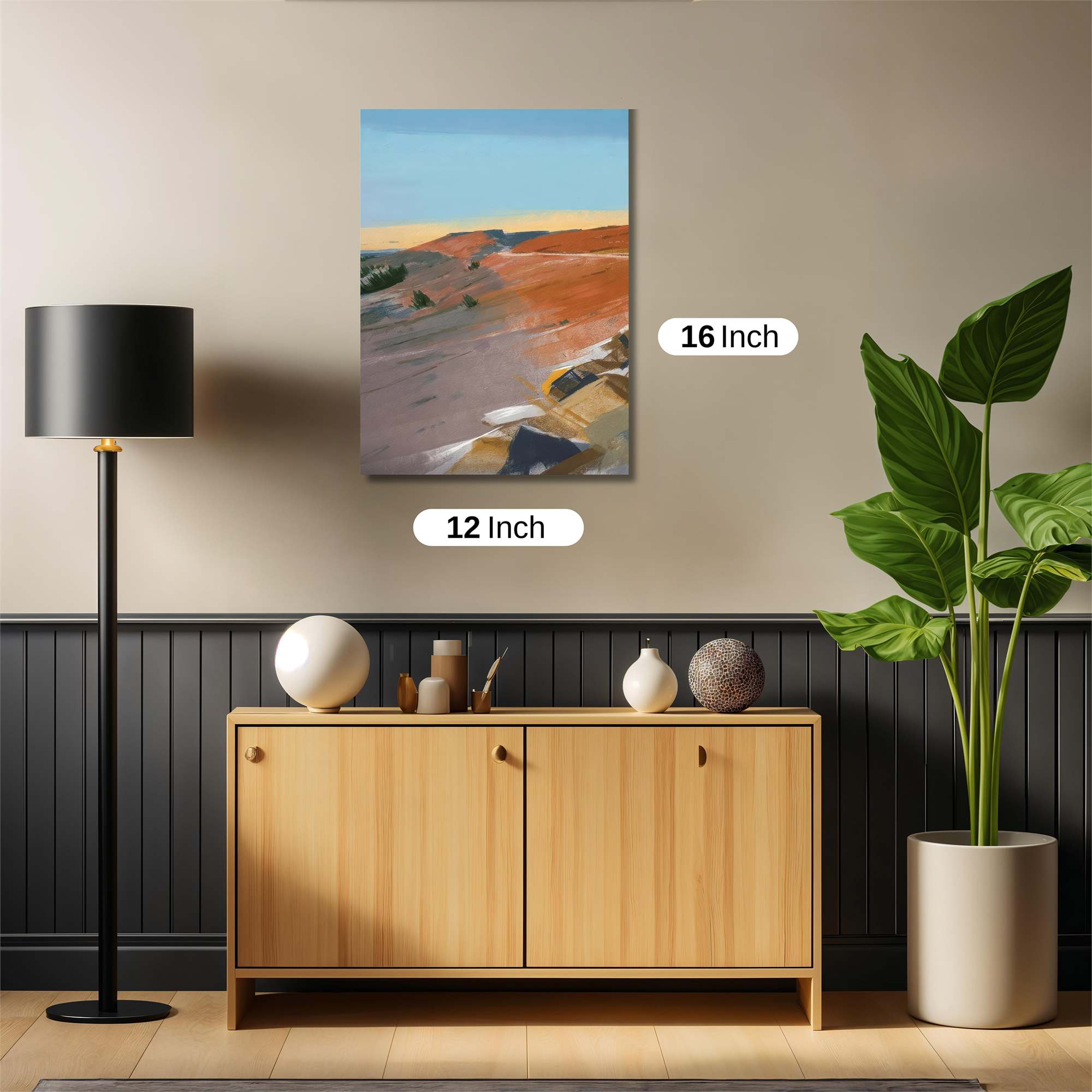 Sunset Serenity Safe Wall Magnetic / M