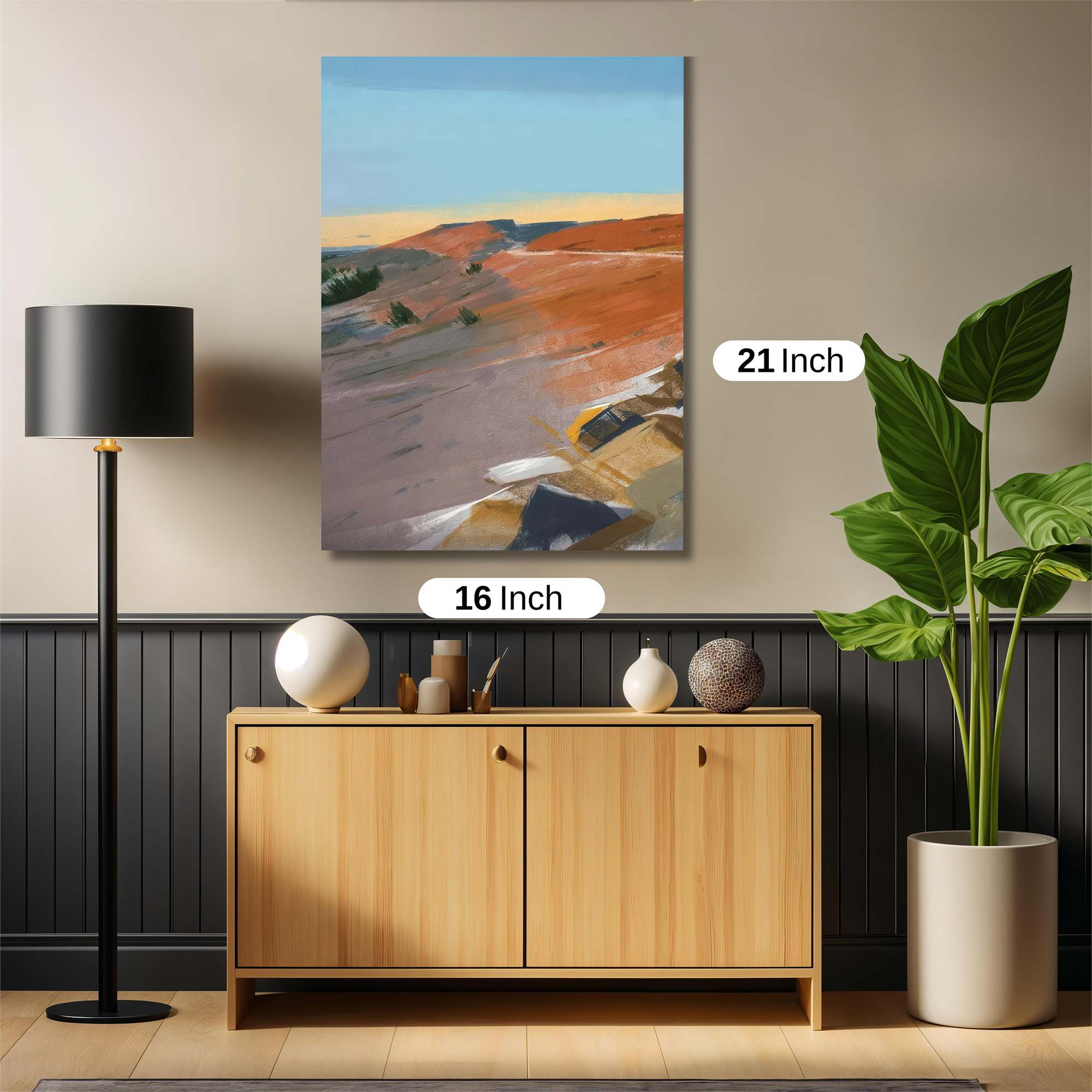 Sunset Serenity Safe Wall Magnetic / M