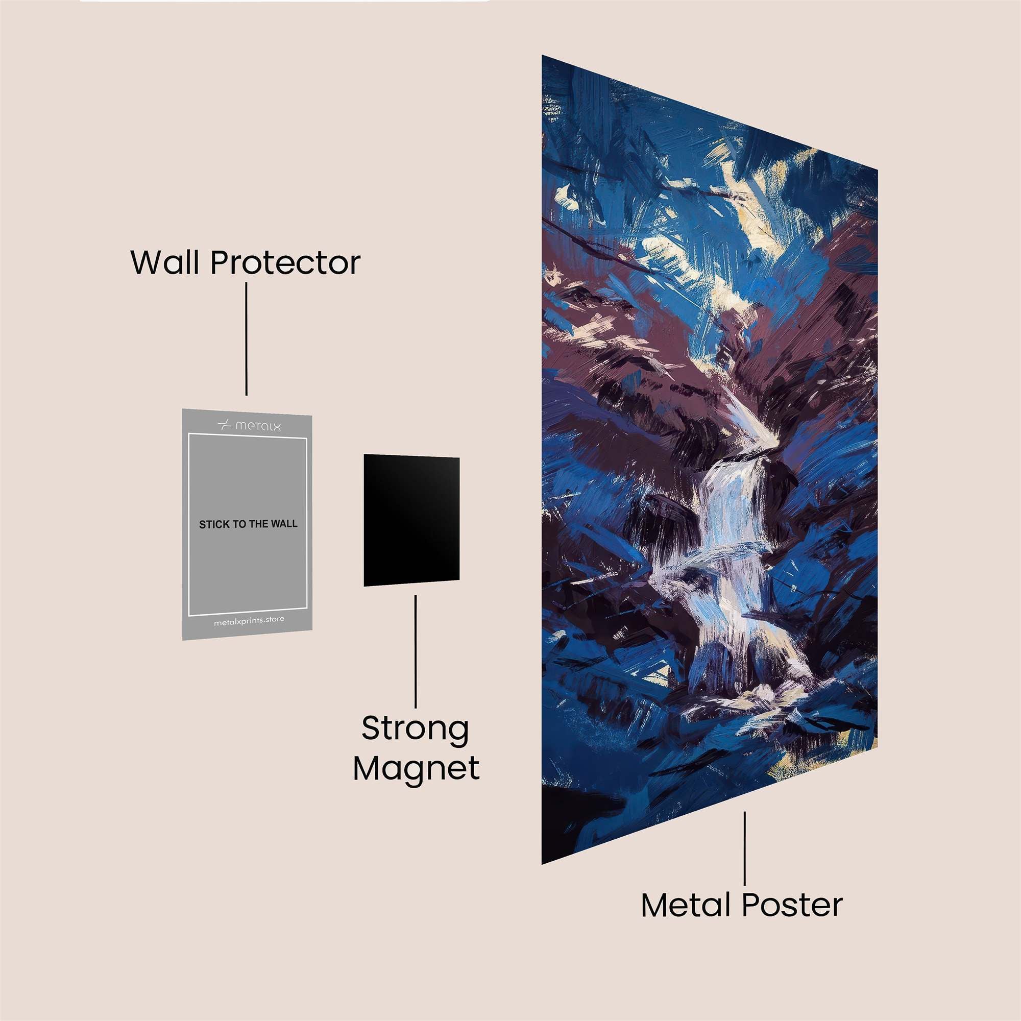 Cascade Serenity Safe Wall Magnetic / M