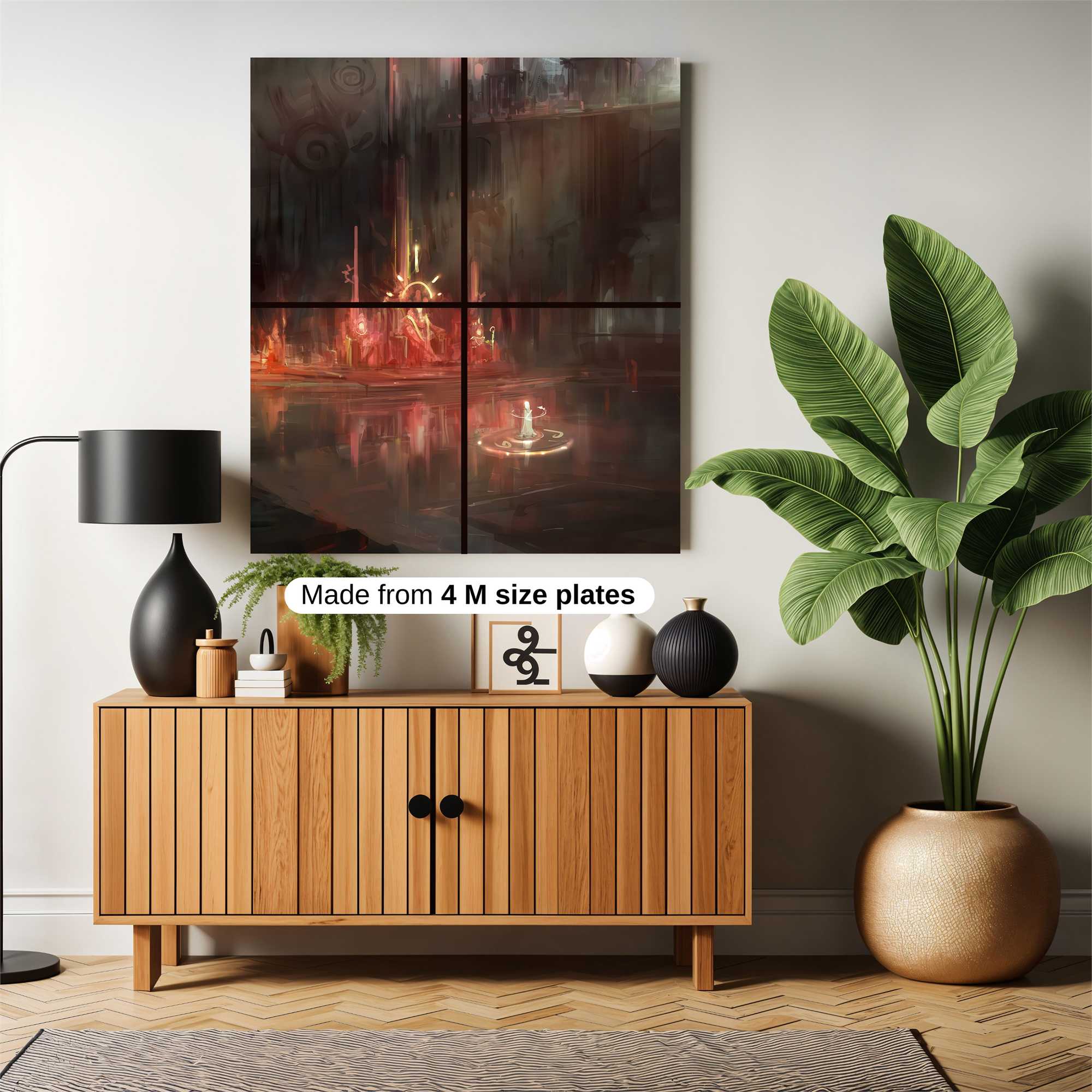 Crimson Cathedral Safe Wall Magnetic / M