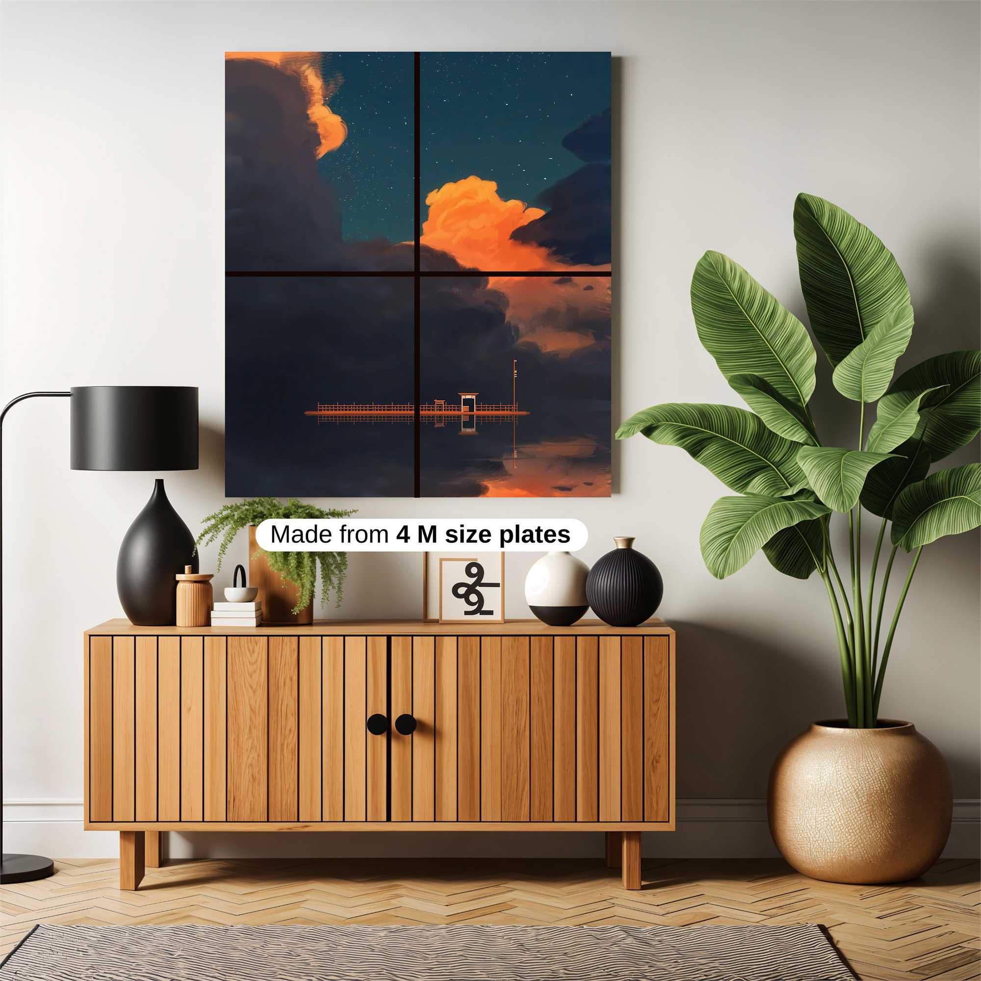 Twilight Serenity Safe Wall Magnetic / M