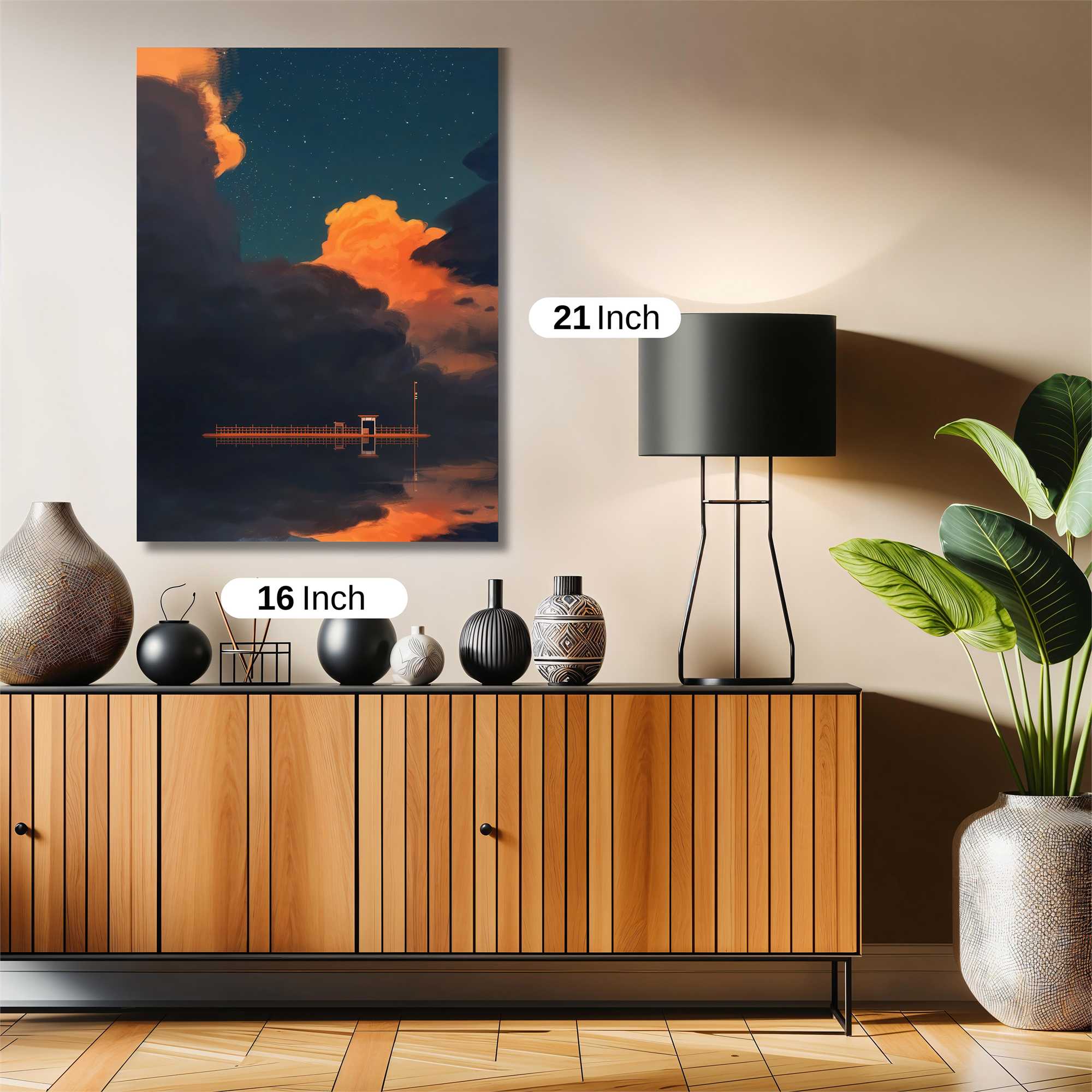 Twilight Serenity Safe Wall Magnetic / M