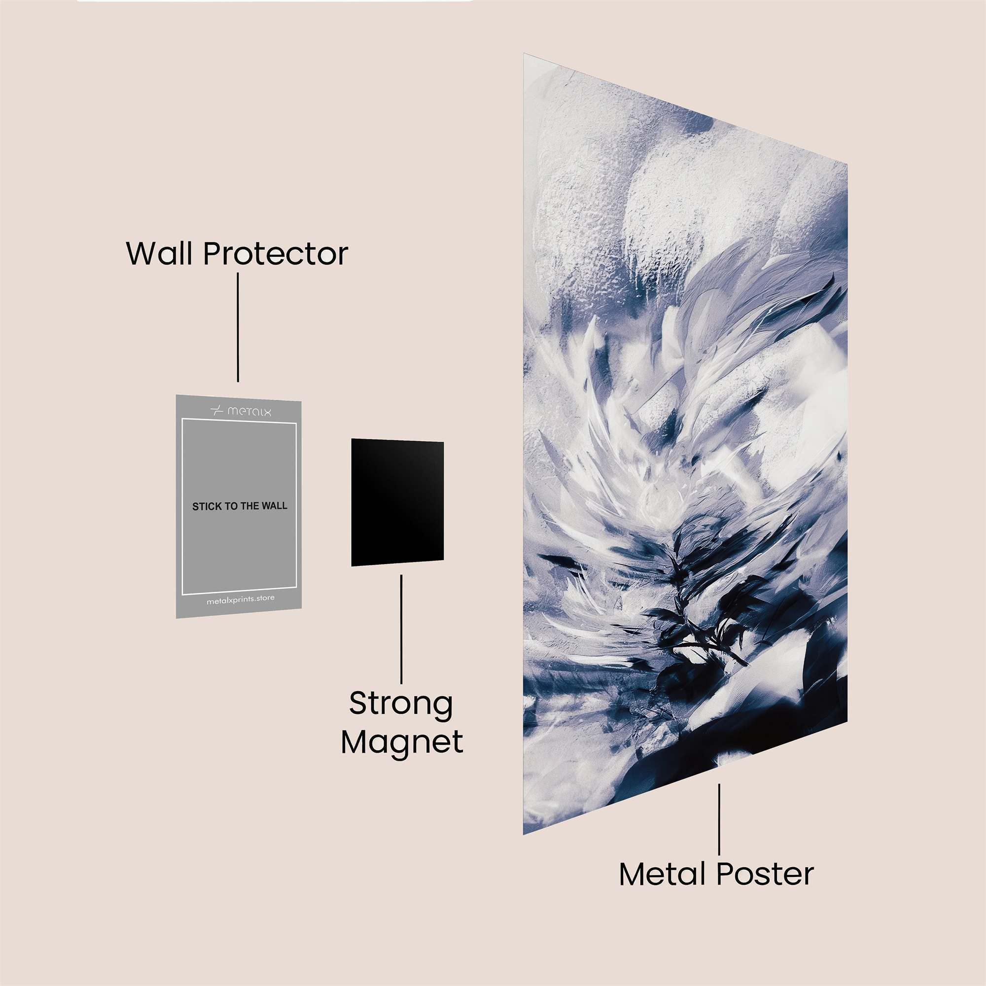 StormyWhirl Safe Wall Magnetic / M