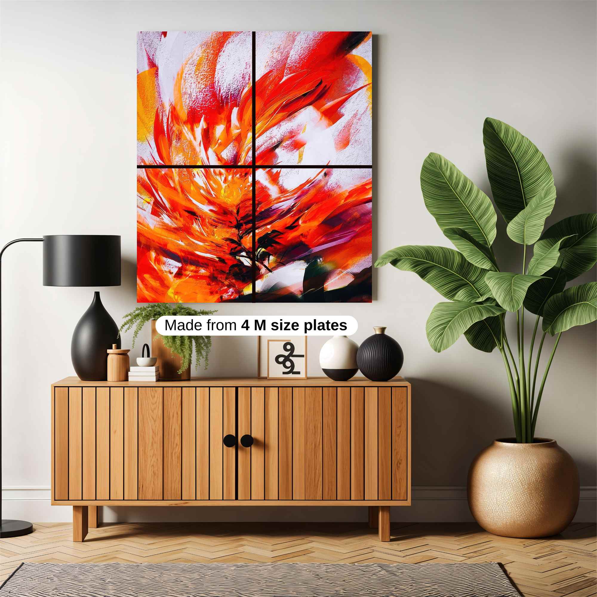 Firestorm Eruption Safe Wall Magnetic / M