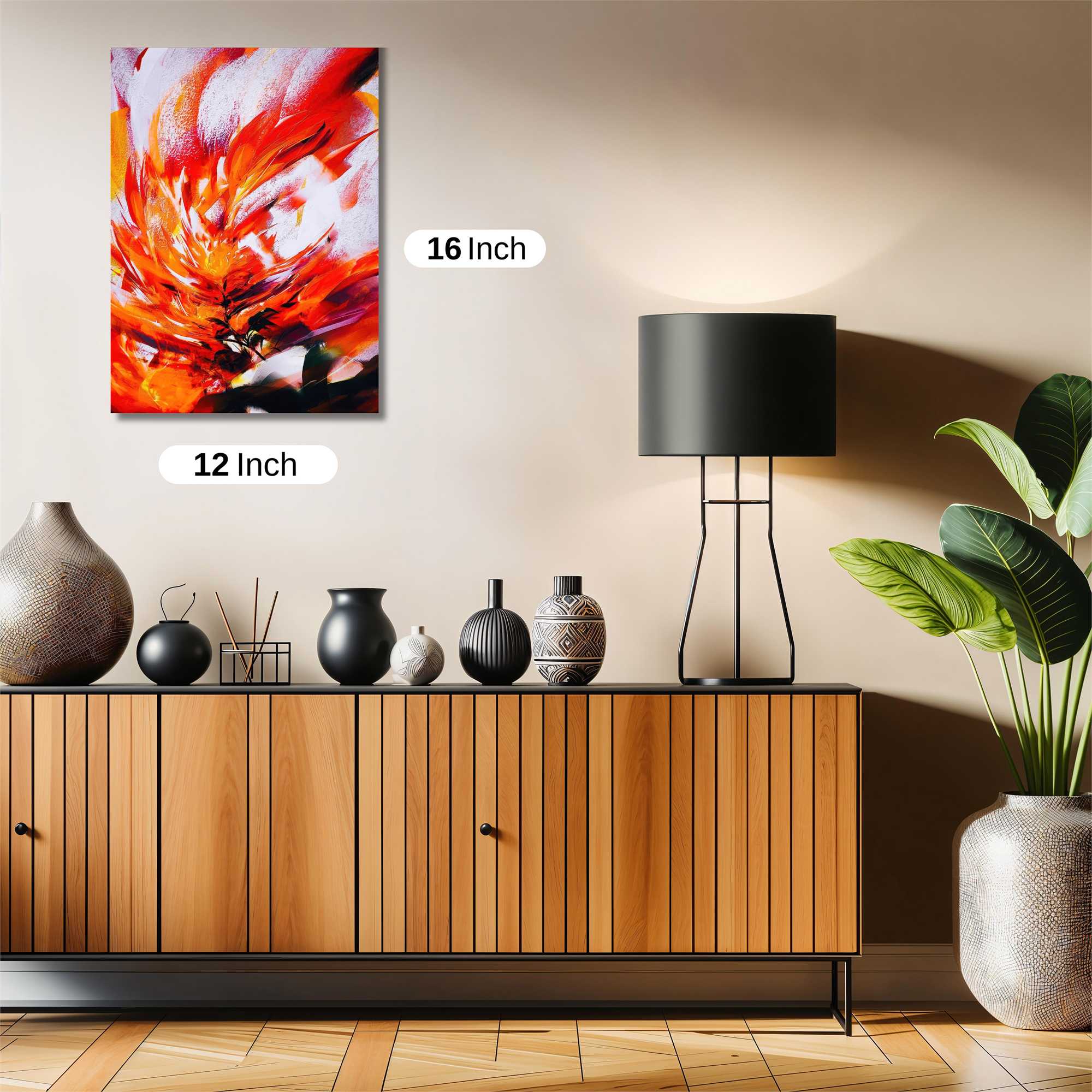 Firestorm Eruption Safe Wall Magnetic / M