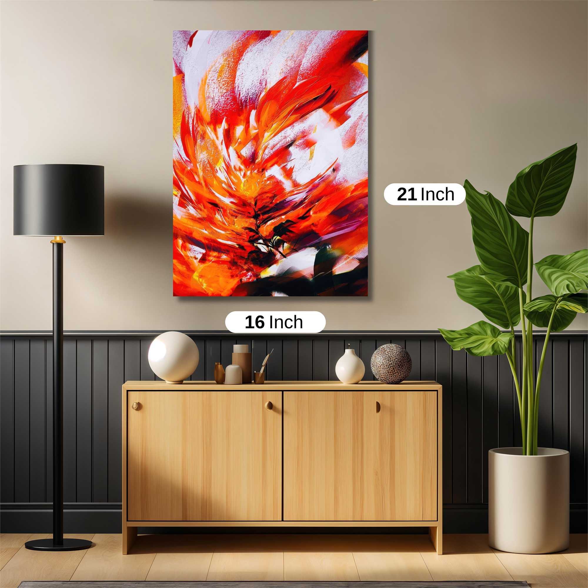 Firestorm Eruption Safe Wall Magnetic / M