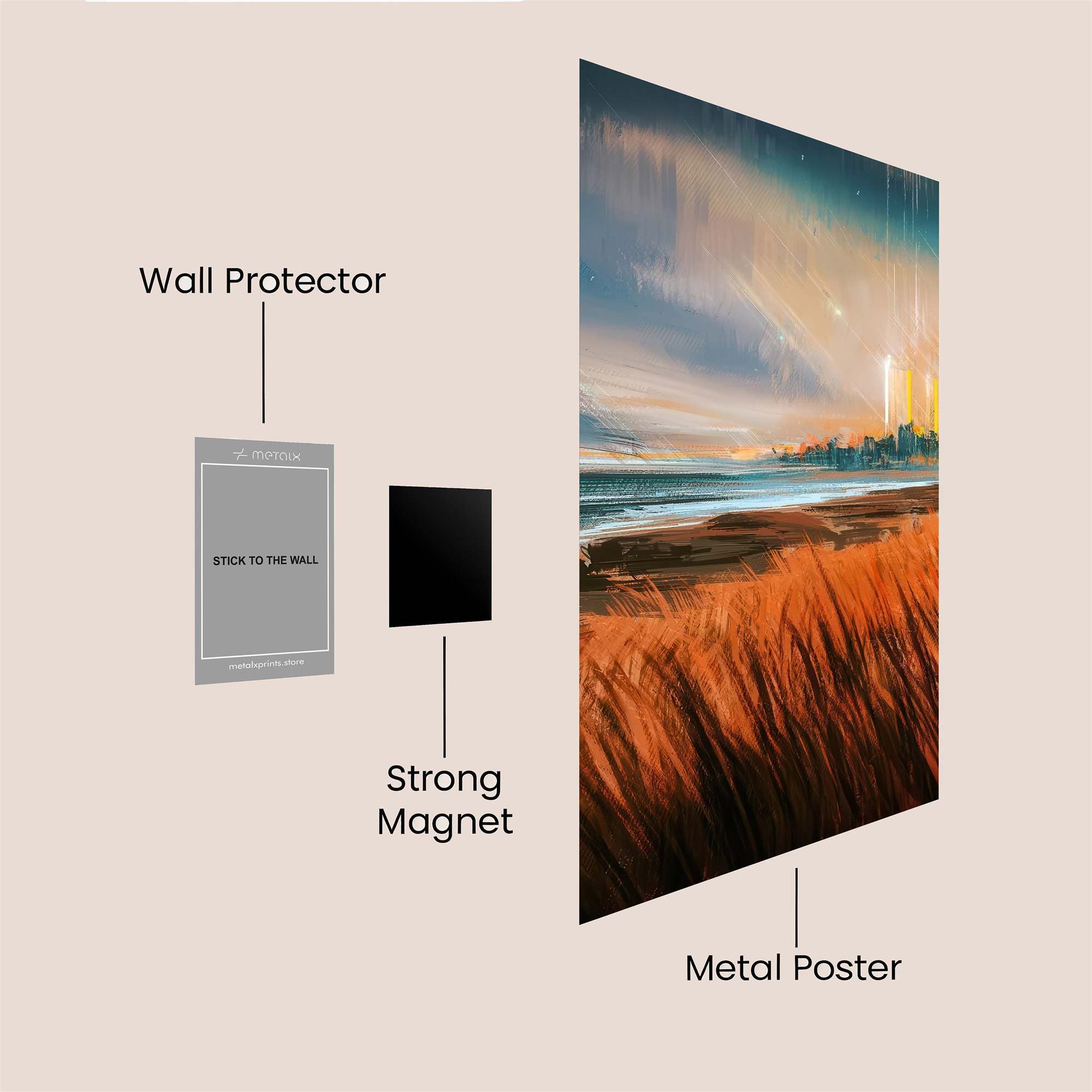 Cabin Serenity Safe Wall Magnetic / M