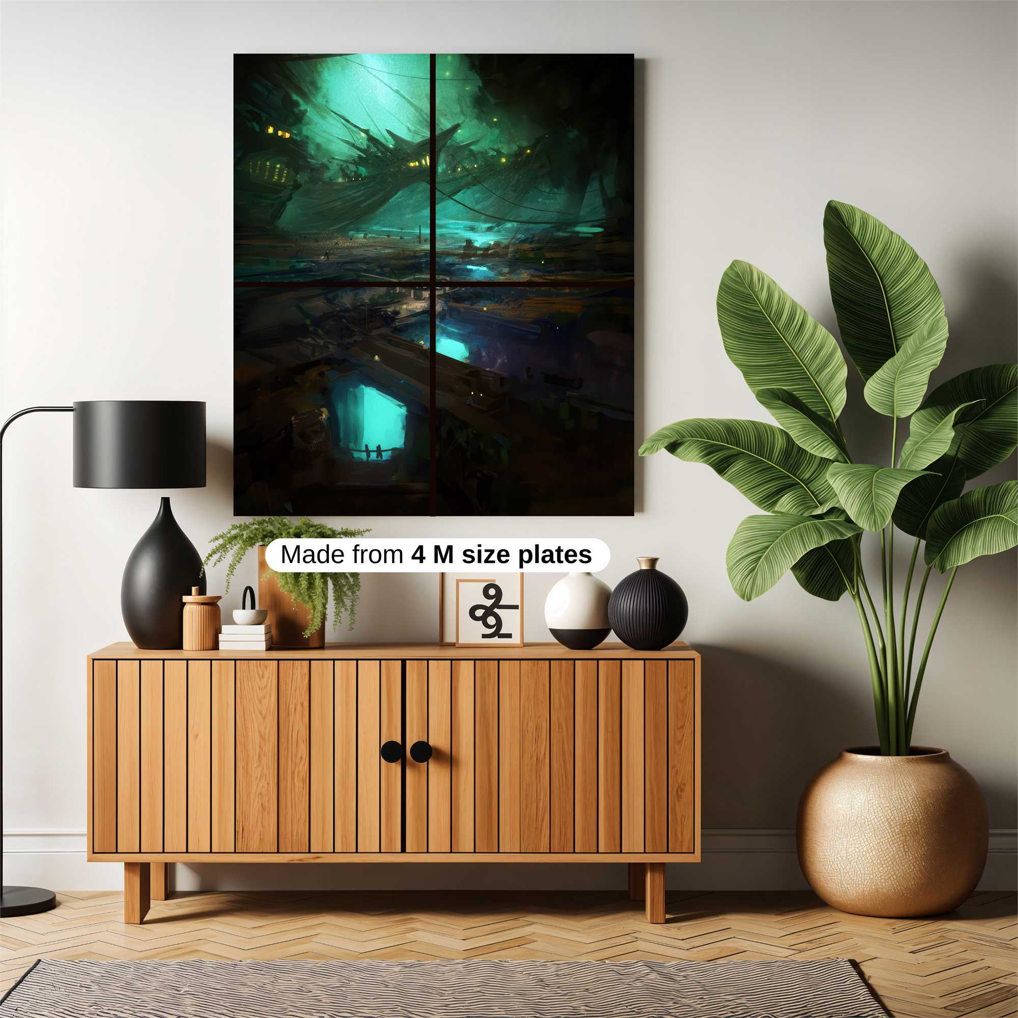 Neon Abyss Safe Wall Magnetic / M