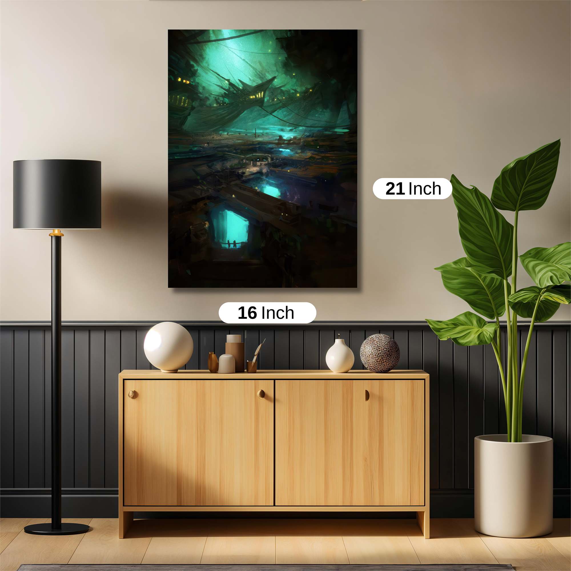 Neon Abyss Safe Wall Magnetic / M