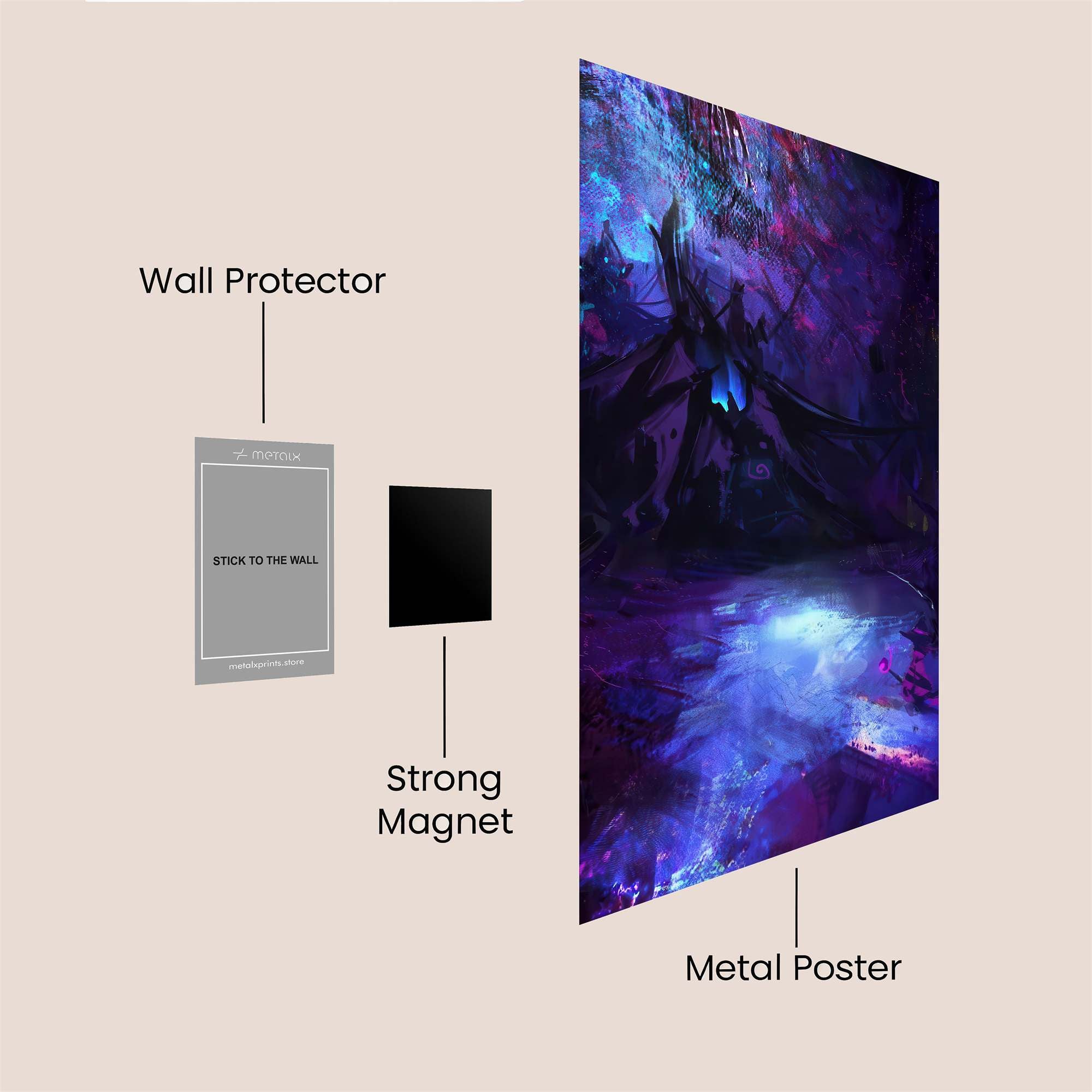 Forest Enigma Safe Wall Magnetic / M