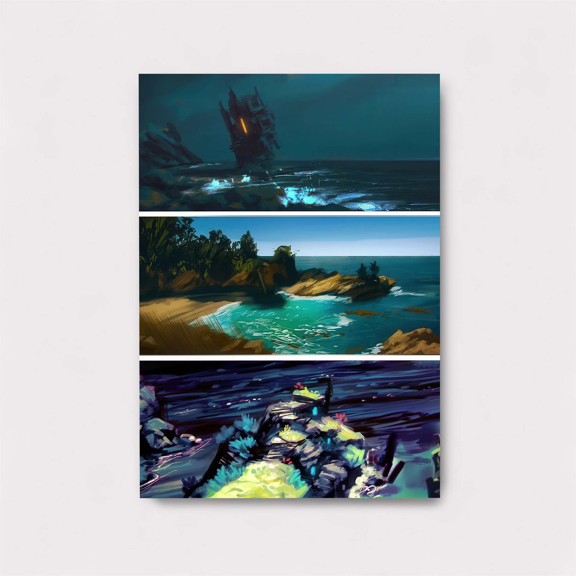 Shipwrecked Mystery Safe Wall Magnetic / M