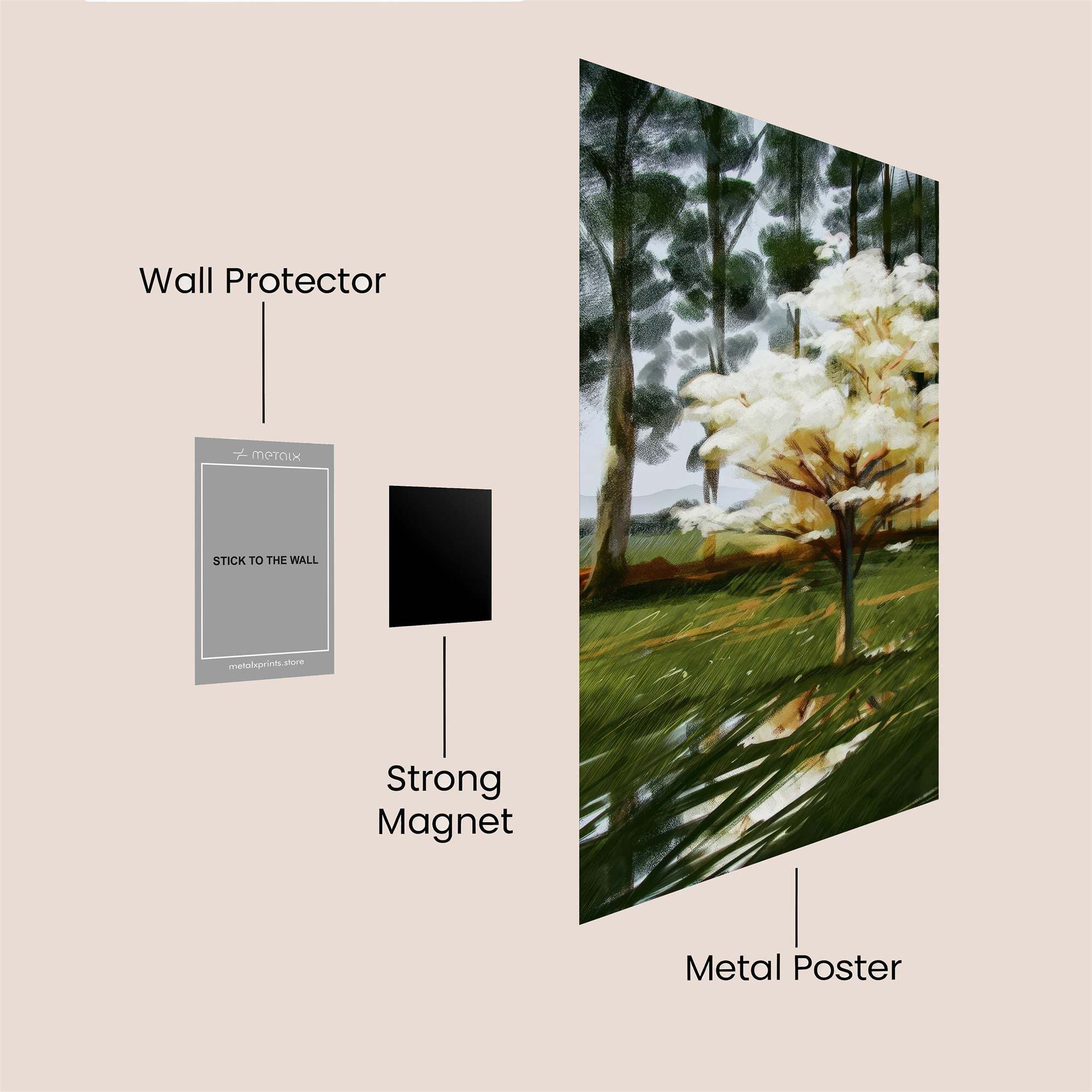 Tree Radiance Safe Wall Magnetic / M