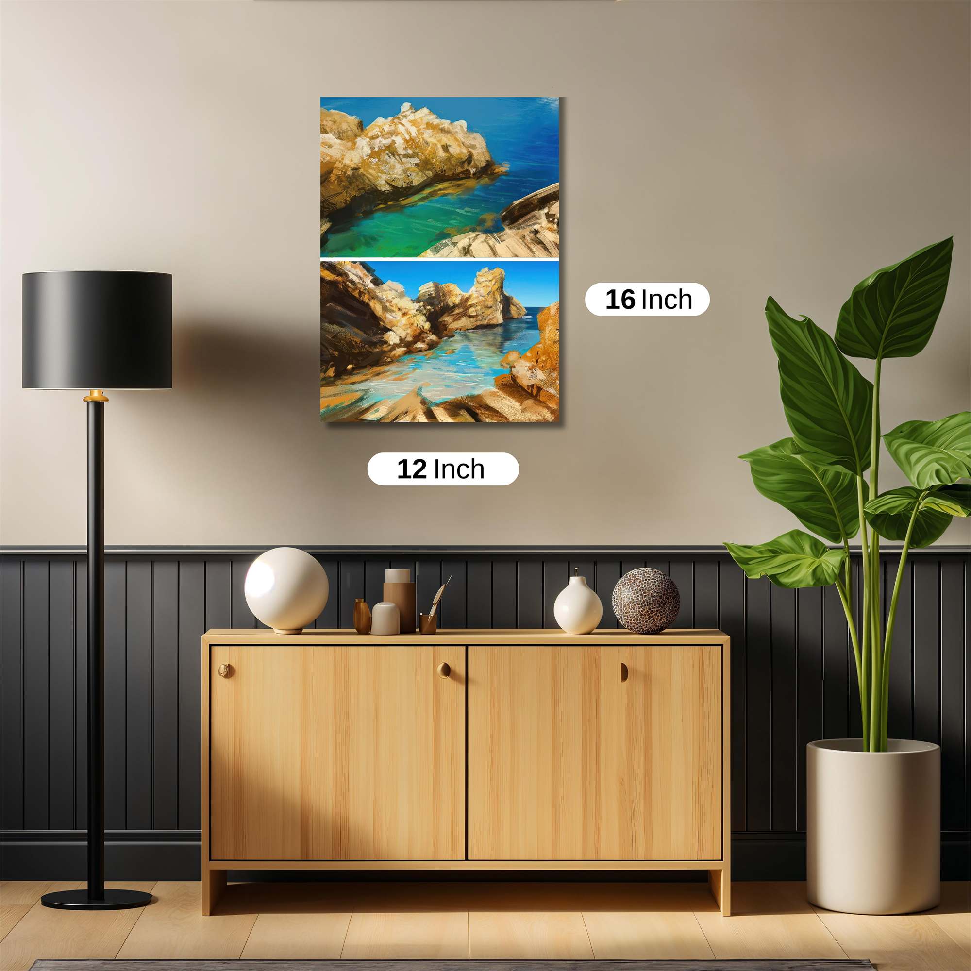 Azure Serenity Safe Wall Magnetic / M