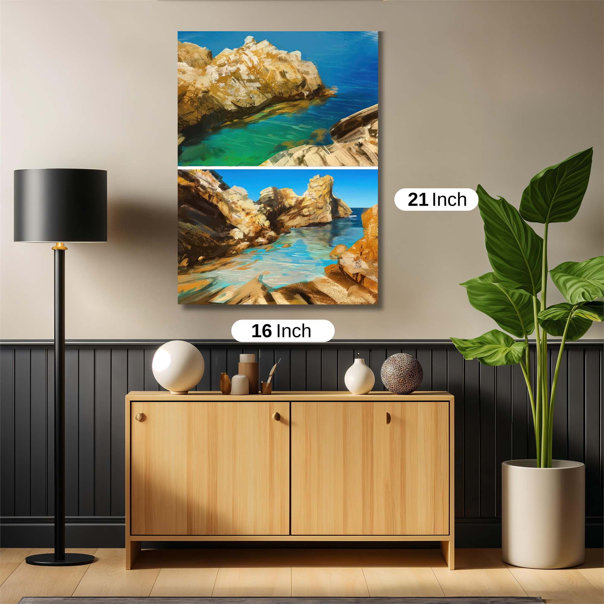 Azure Serenity Safe Wall Magnetic / M