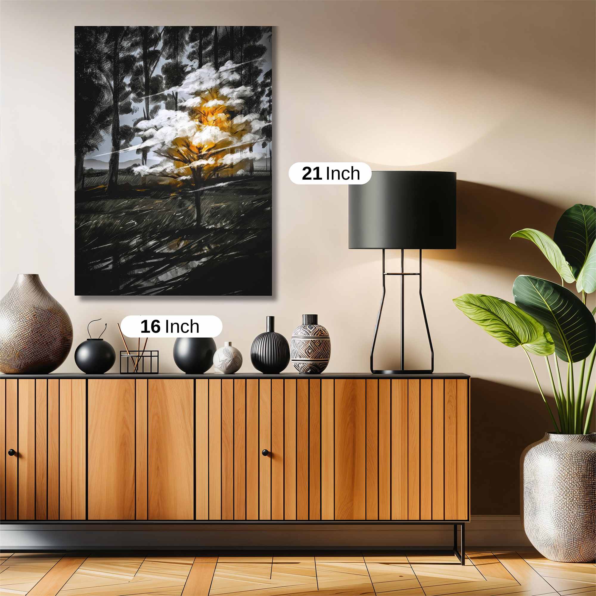 Glowing Serenity Safe Wall Magnetic / M