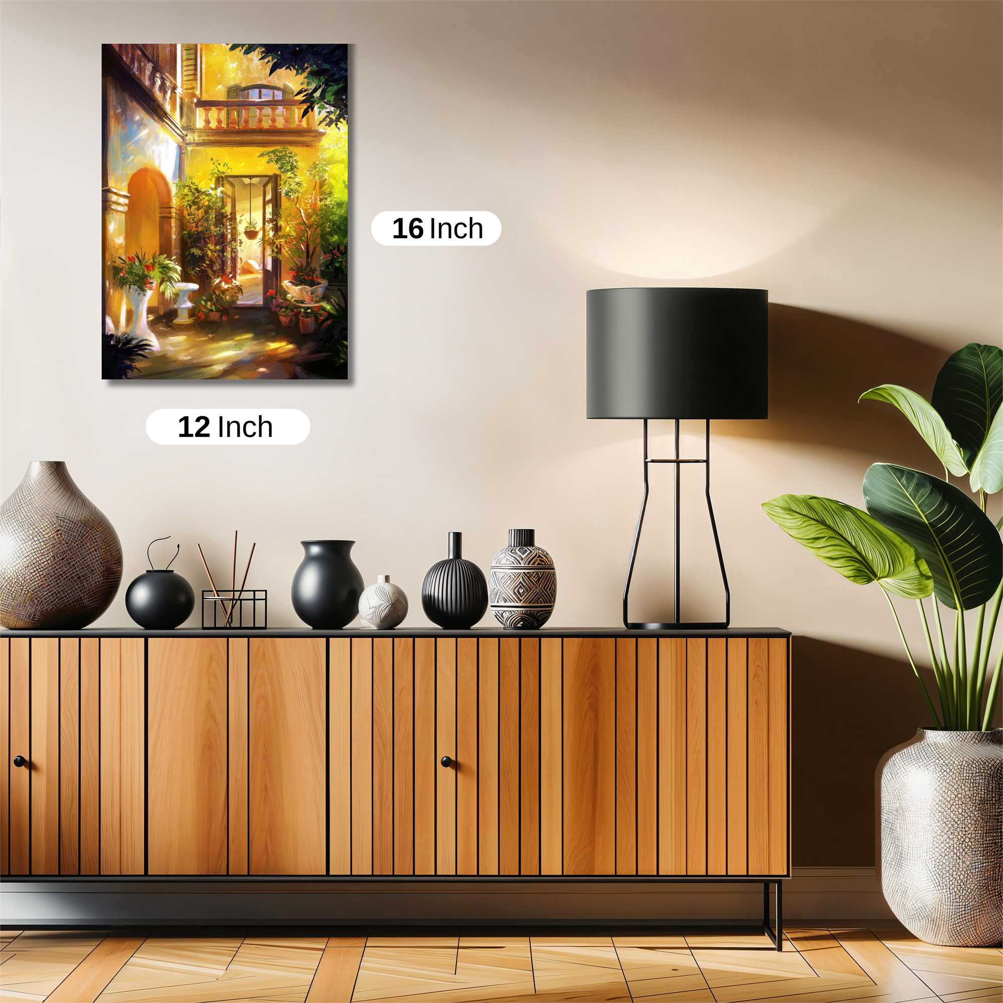 Sunlit Serenity Safe Wall Magnetic / M