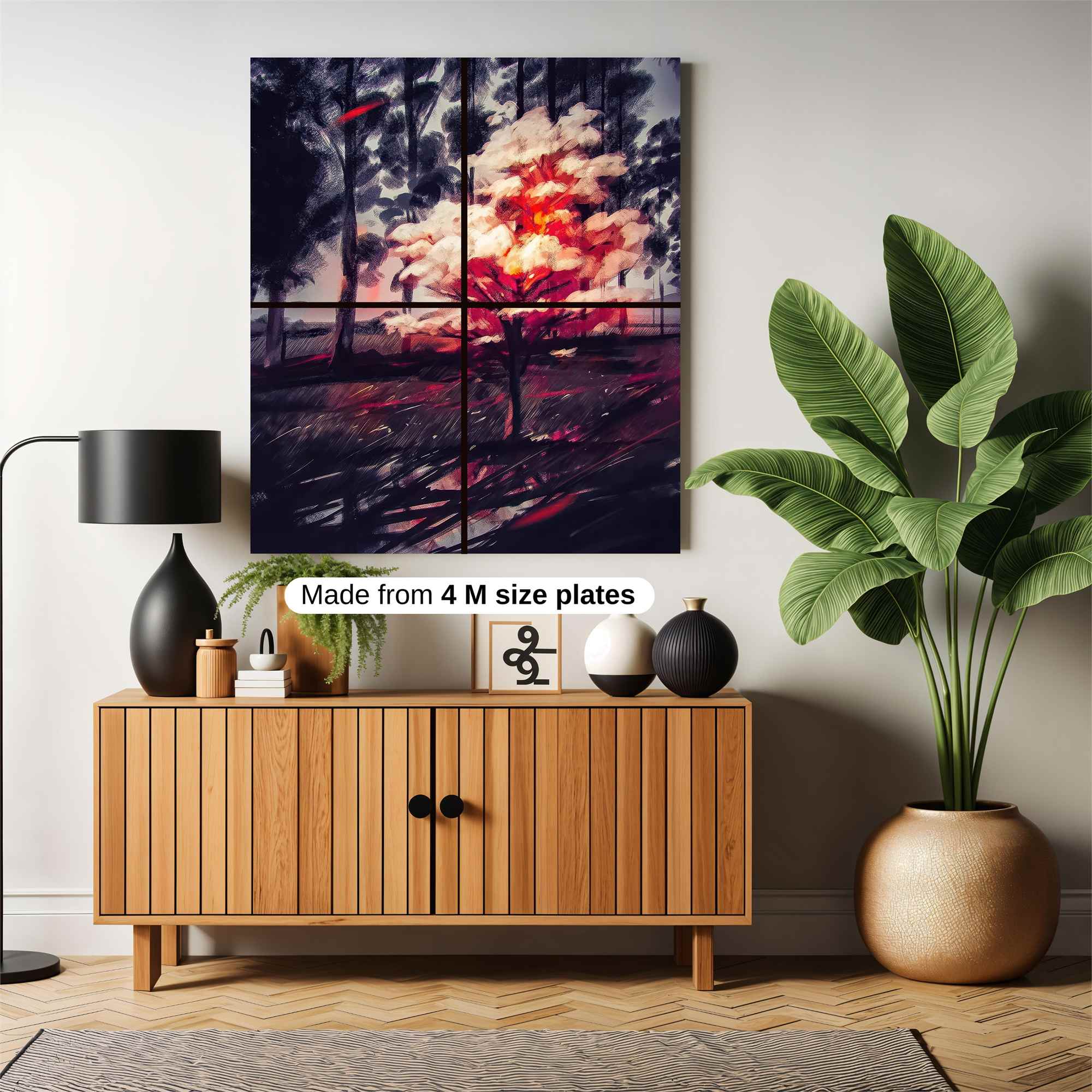 Blazing Serenity Safe Wall Magnetic / M