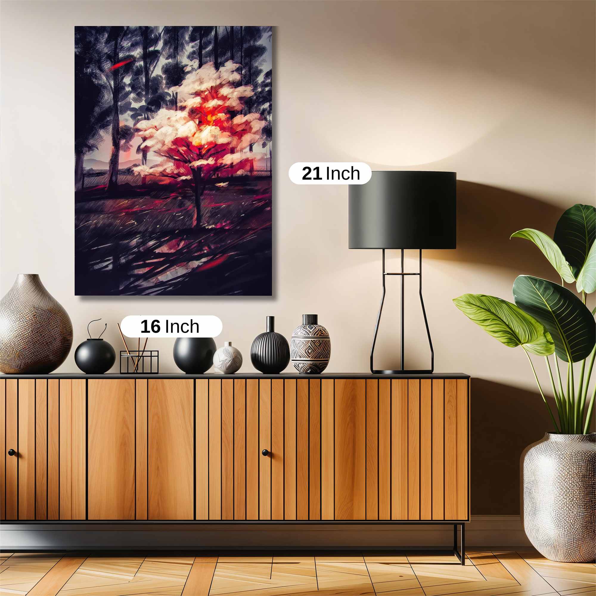 Blazing Serenity Safe Wall Magnetic / M