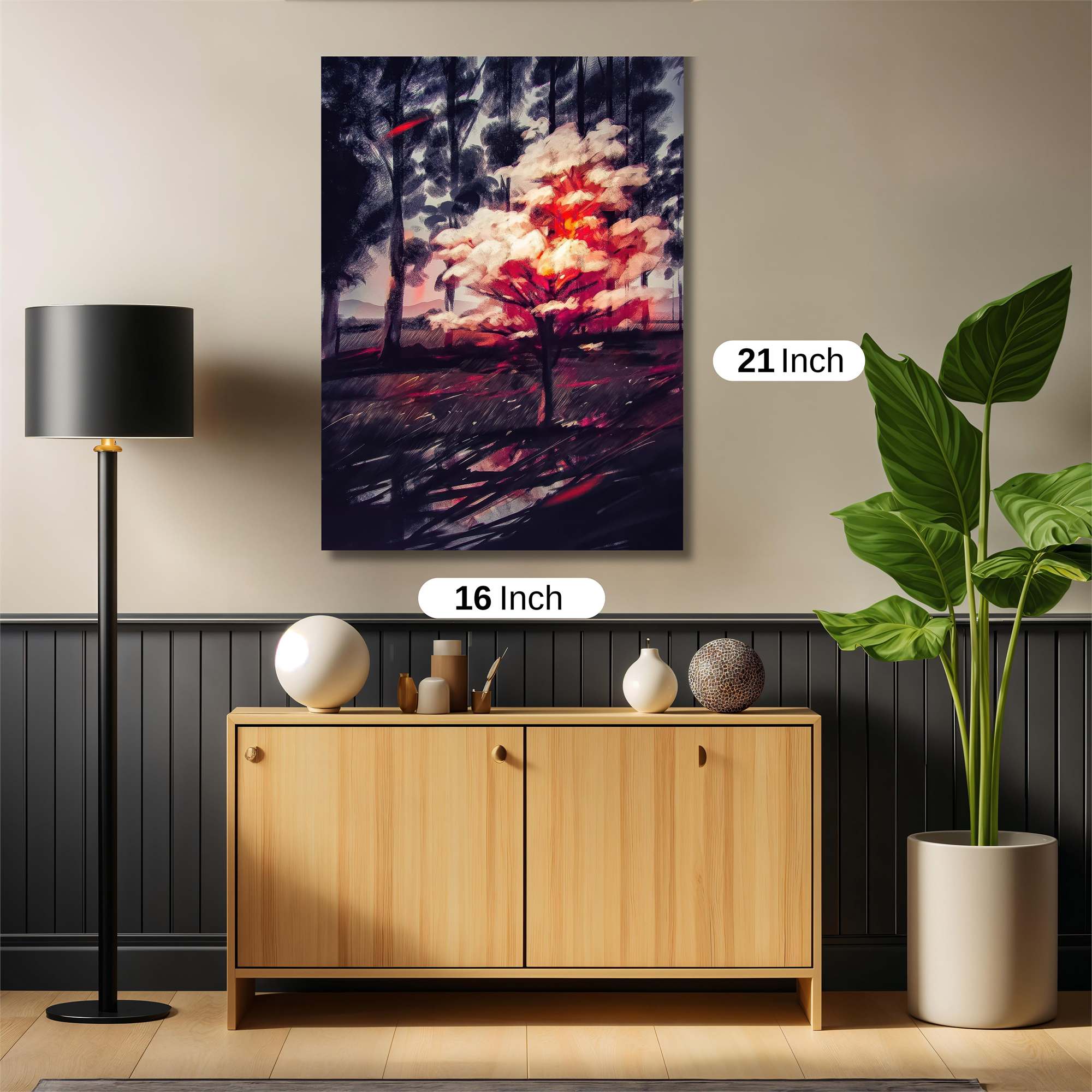 Blazing Serenity Safe Wall Magnetic / M