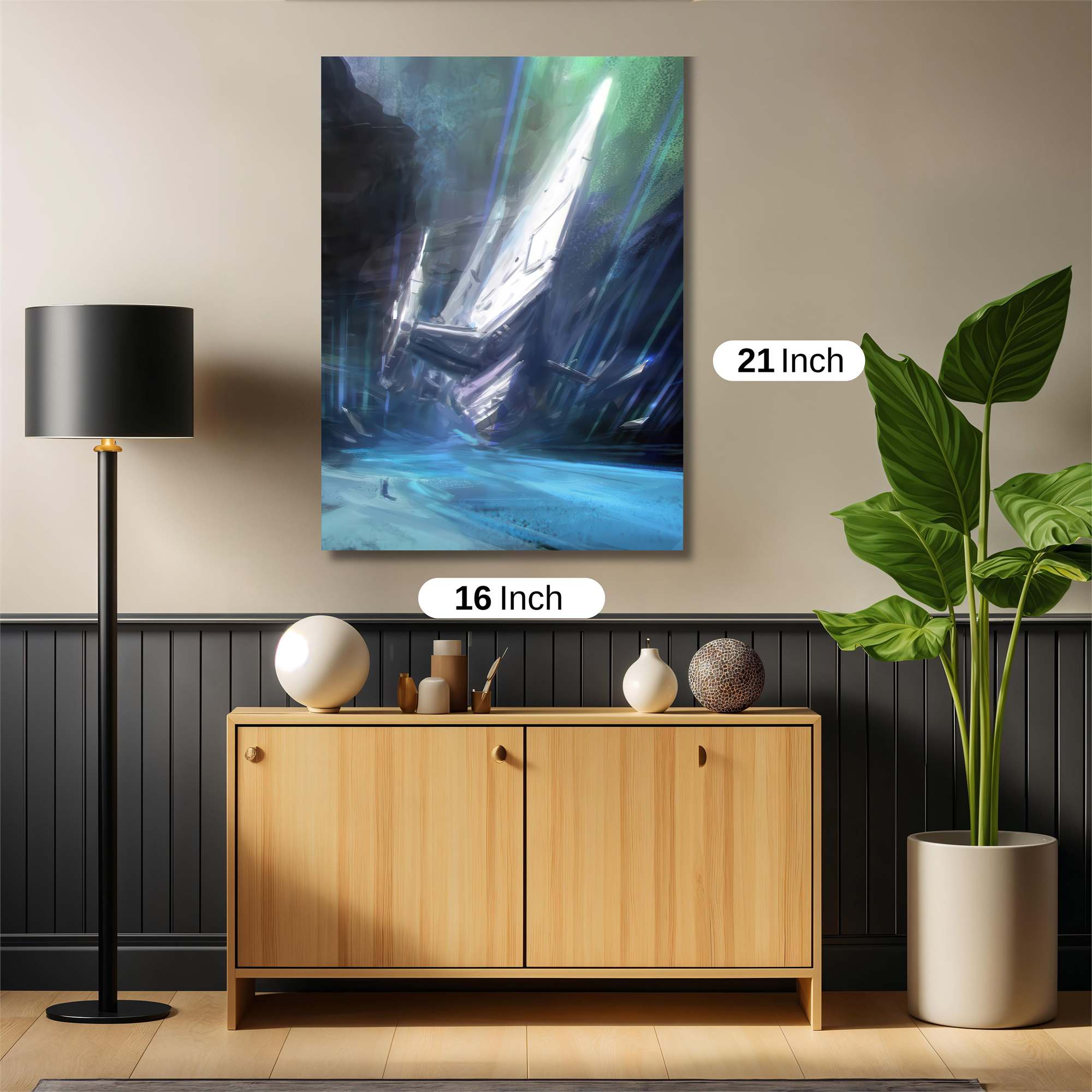 Starship Descent Safe Wall Magnetic / M