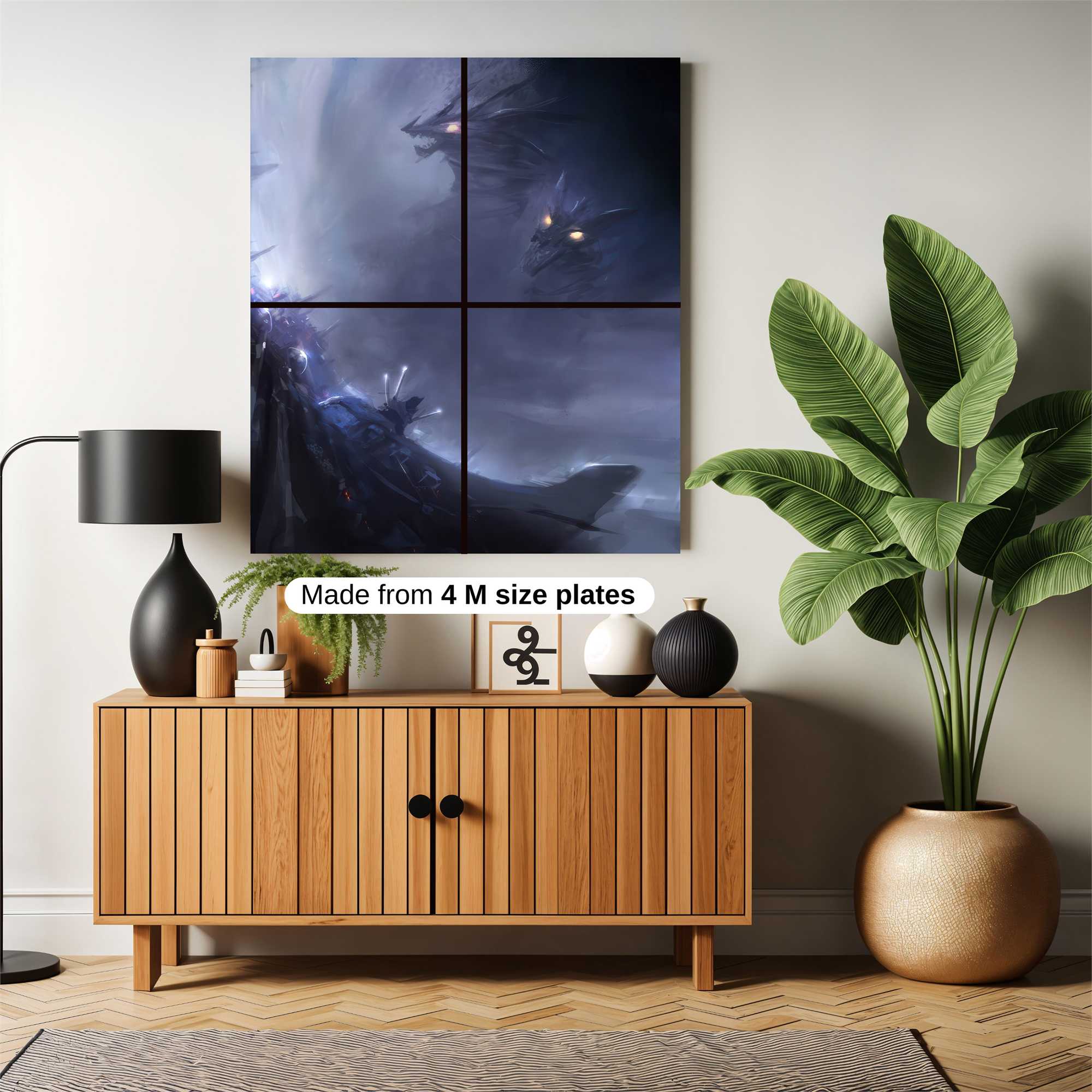 Dragons Gloom Safe Wall Magnetic / M