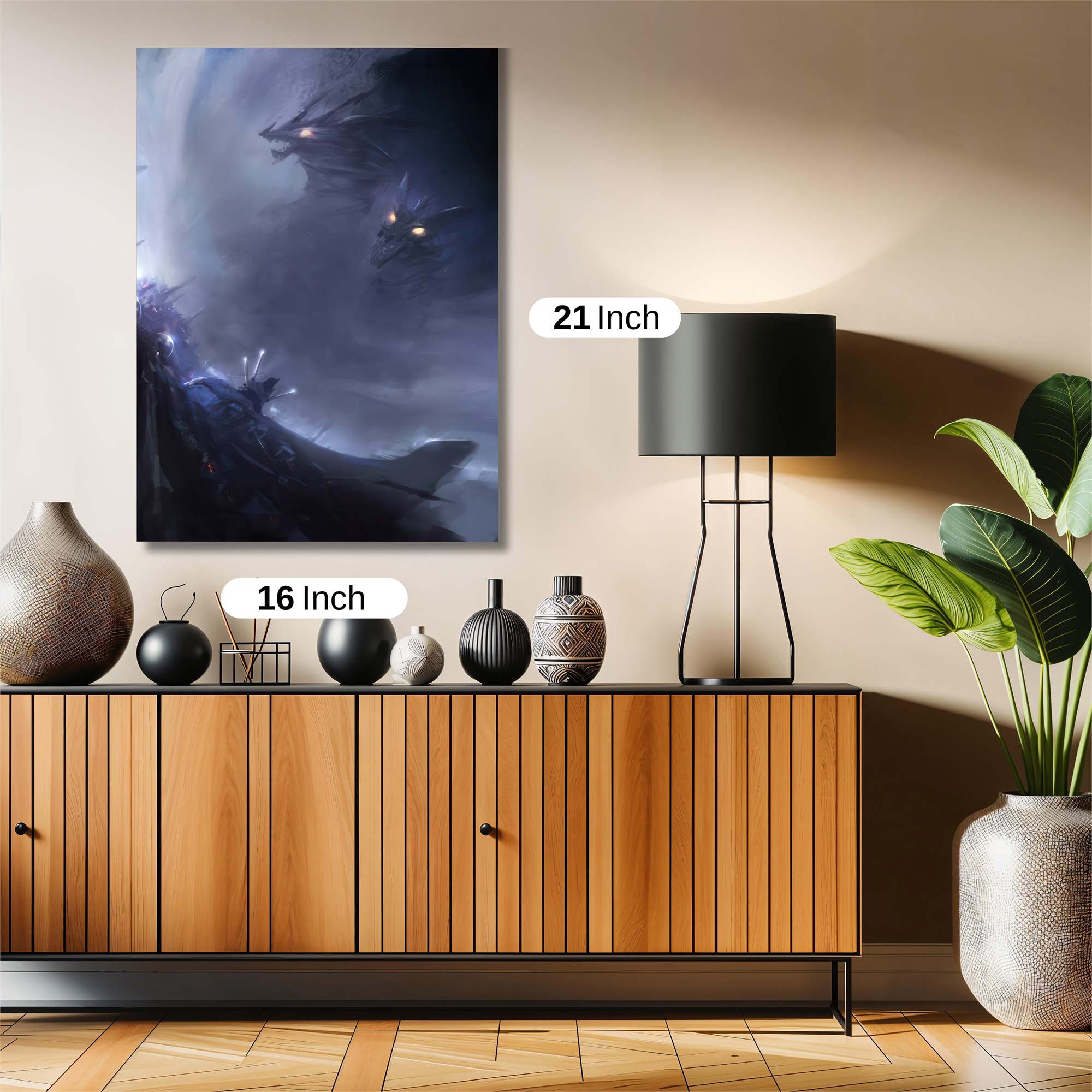 Dragons Gloom Safe Wall Magnetic / M