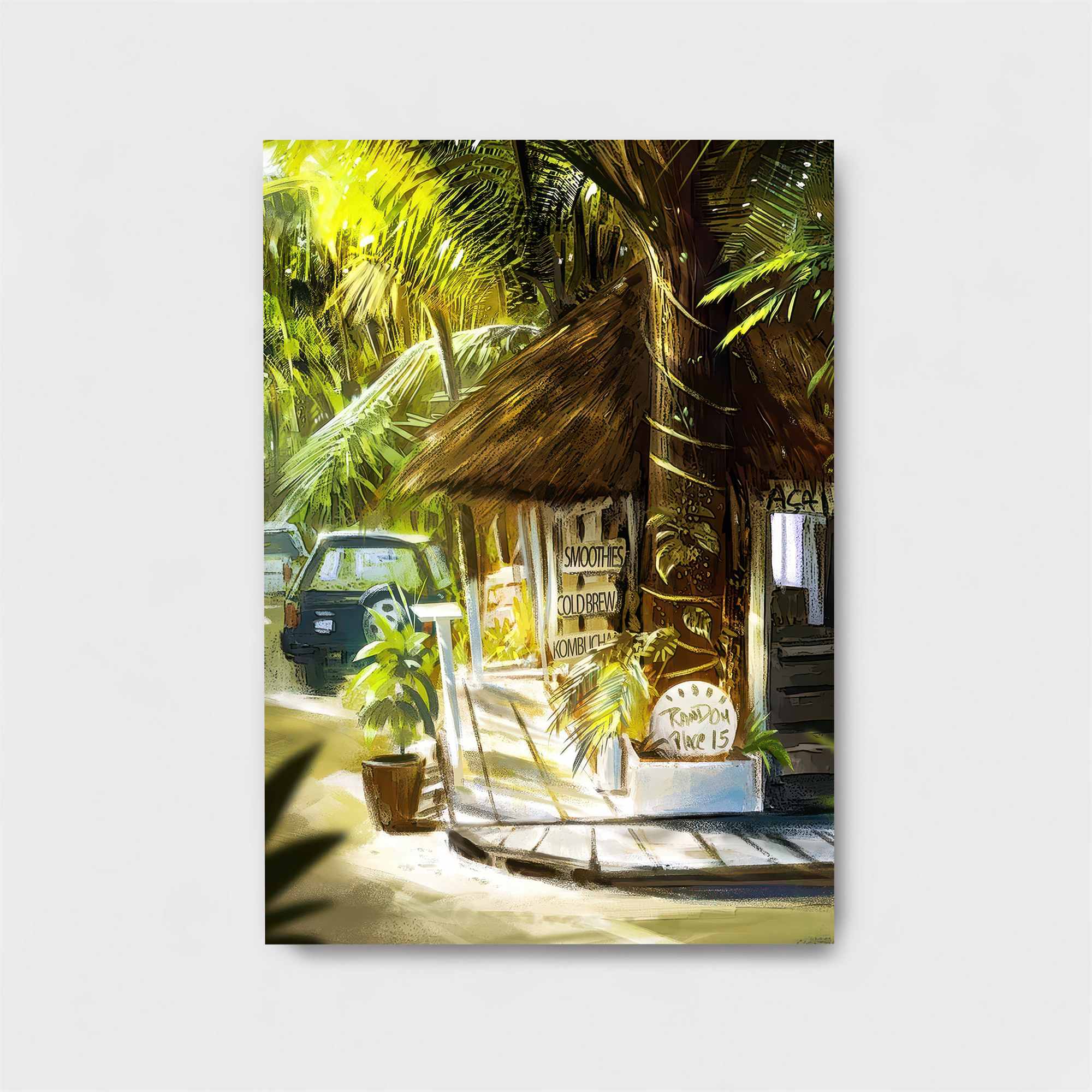 Tropical Haven Safe Wall Magnetic / M