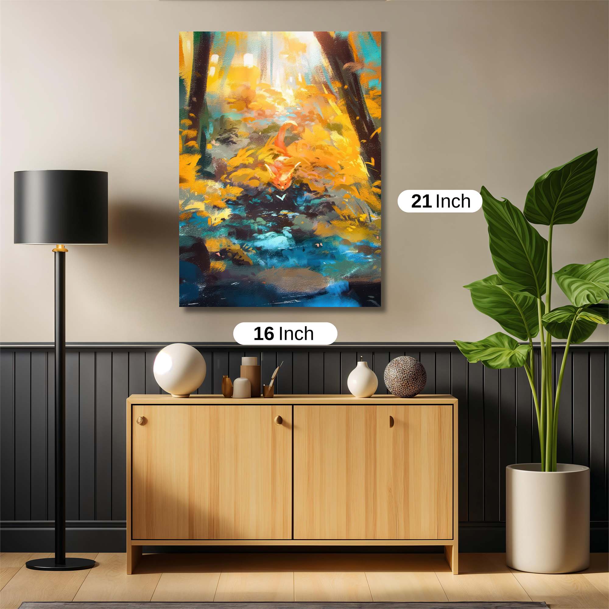 Fox Enchantment Safe Wall Magnetic / M