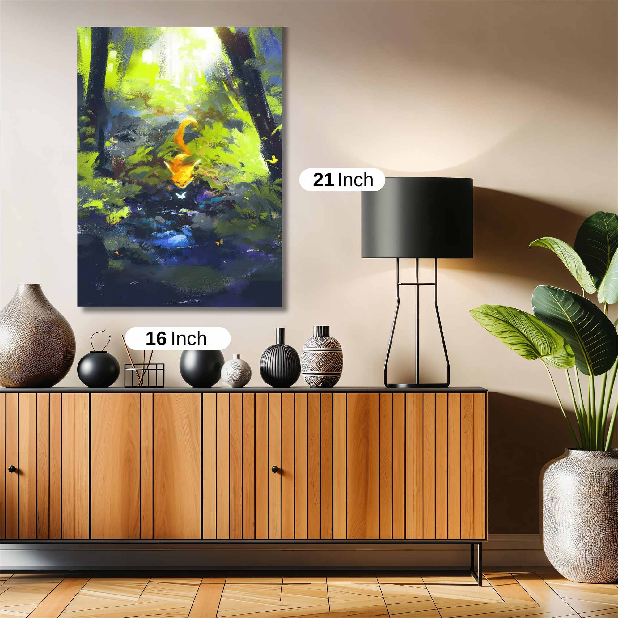 Fox Enchantment Safe Wall Magnetic / M