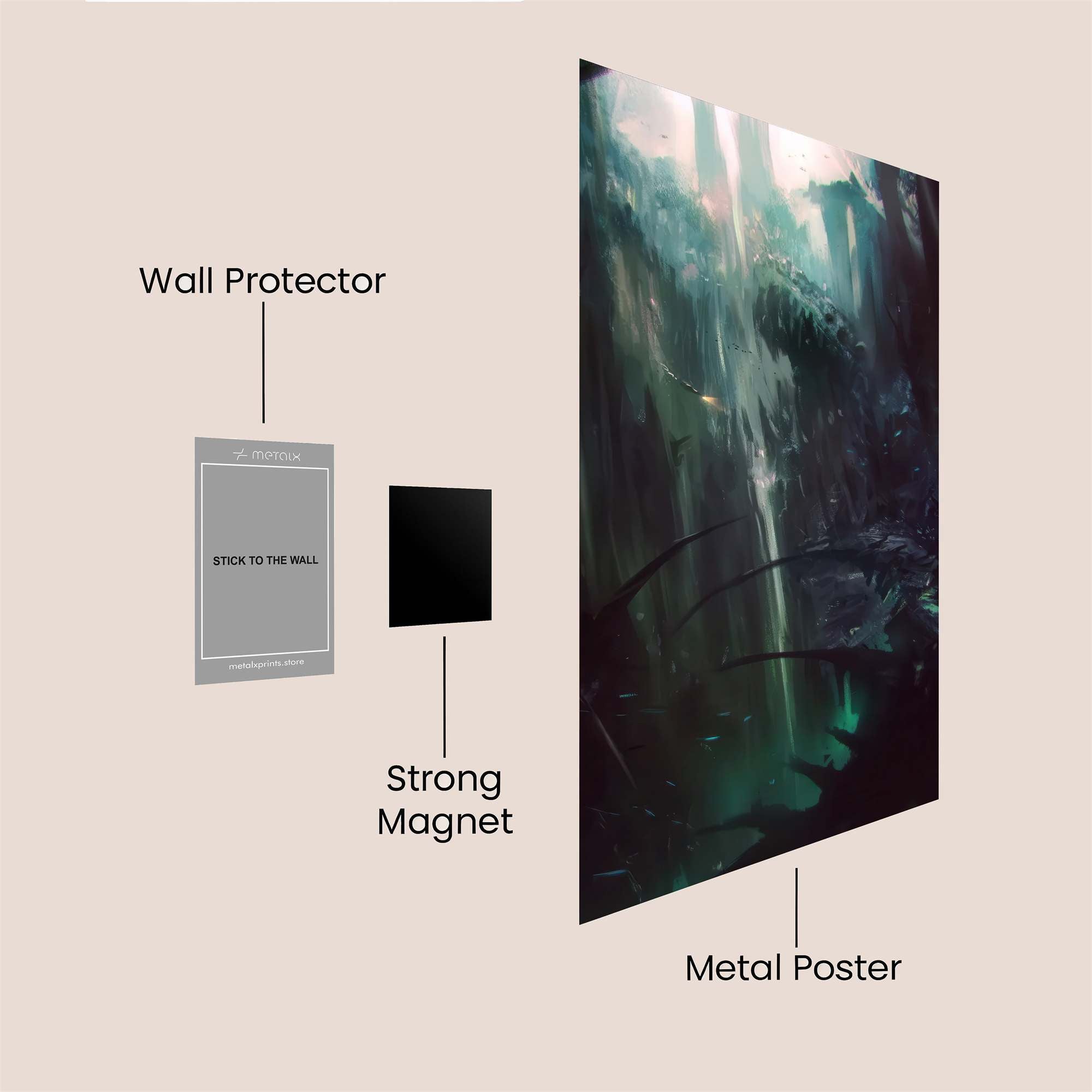 Jungle Enigma Safe Wall Magnetic / M